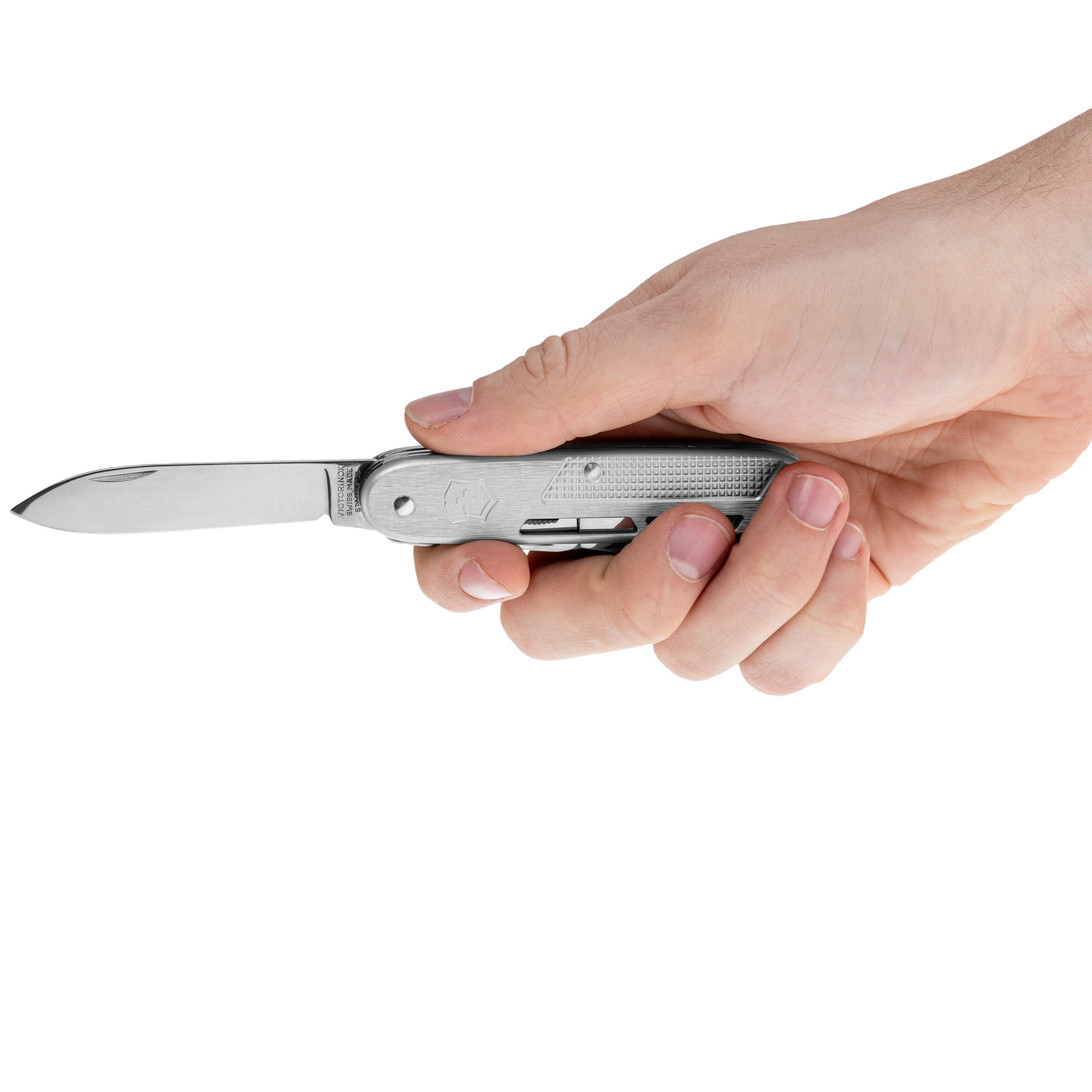 Багатофункціональний ніж Victorinox Alox Refined Synergy X - Silver