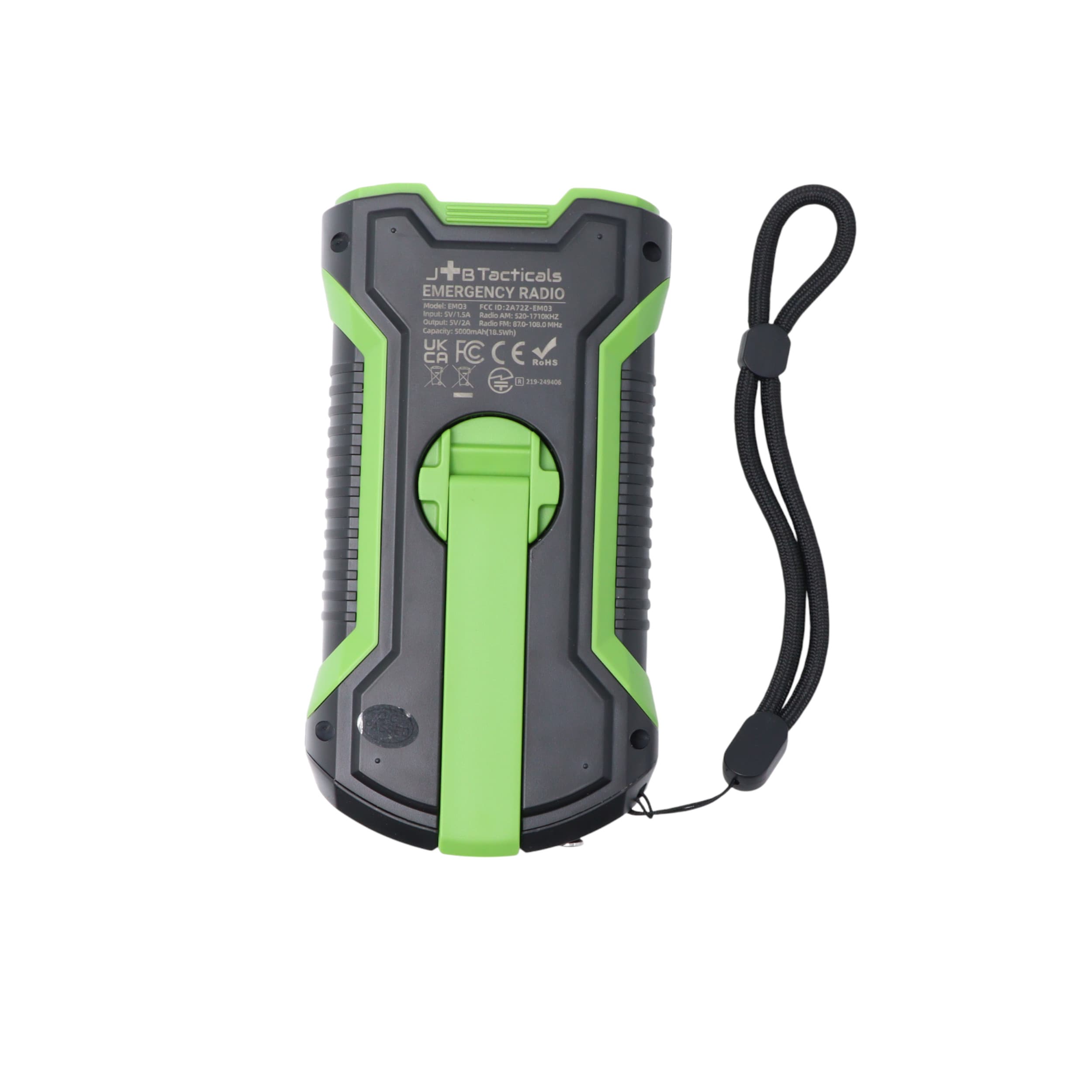 Radio alarmowe JB Tacticals JB-07 - Green