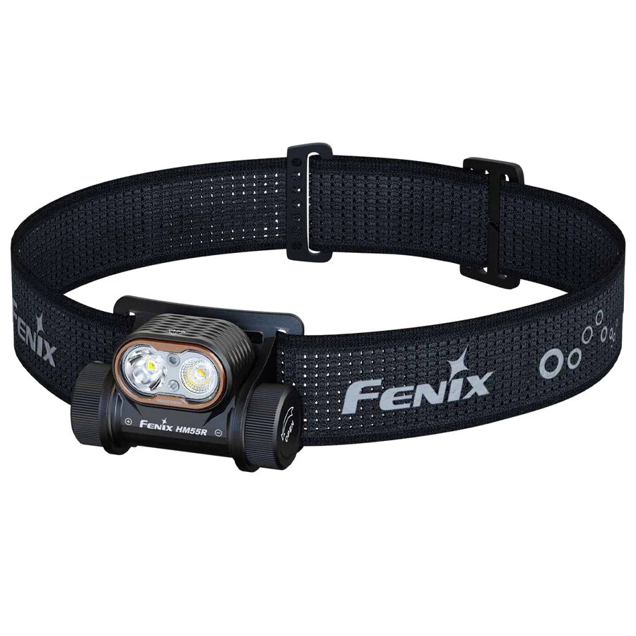 Налобний ліхтарик Fenix HM55R Black - 1200 люменів
