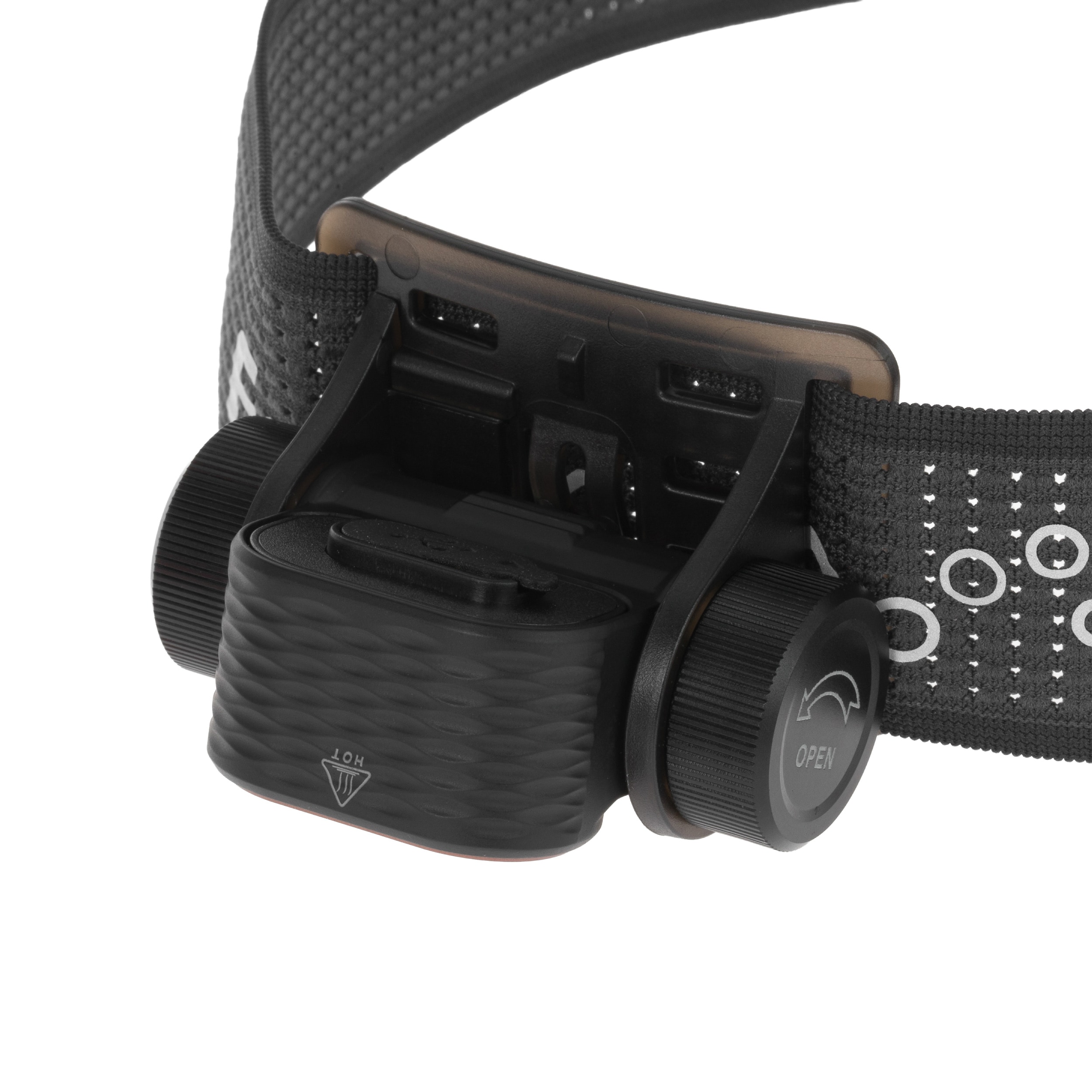 Latarka czołowa Fenix HM55R Black - 1200 lumenów