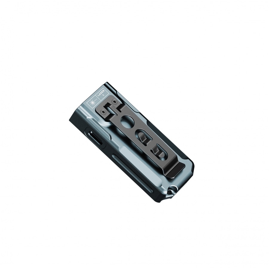 Ліхтарик з лазерним цілевказівником Fenix E06R UV Turquoise - 700 люменів