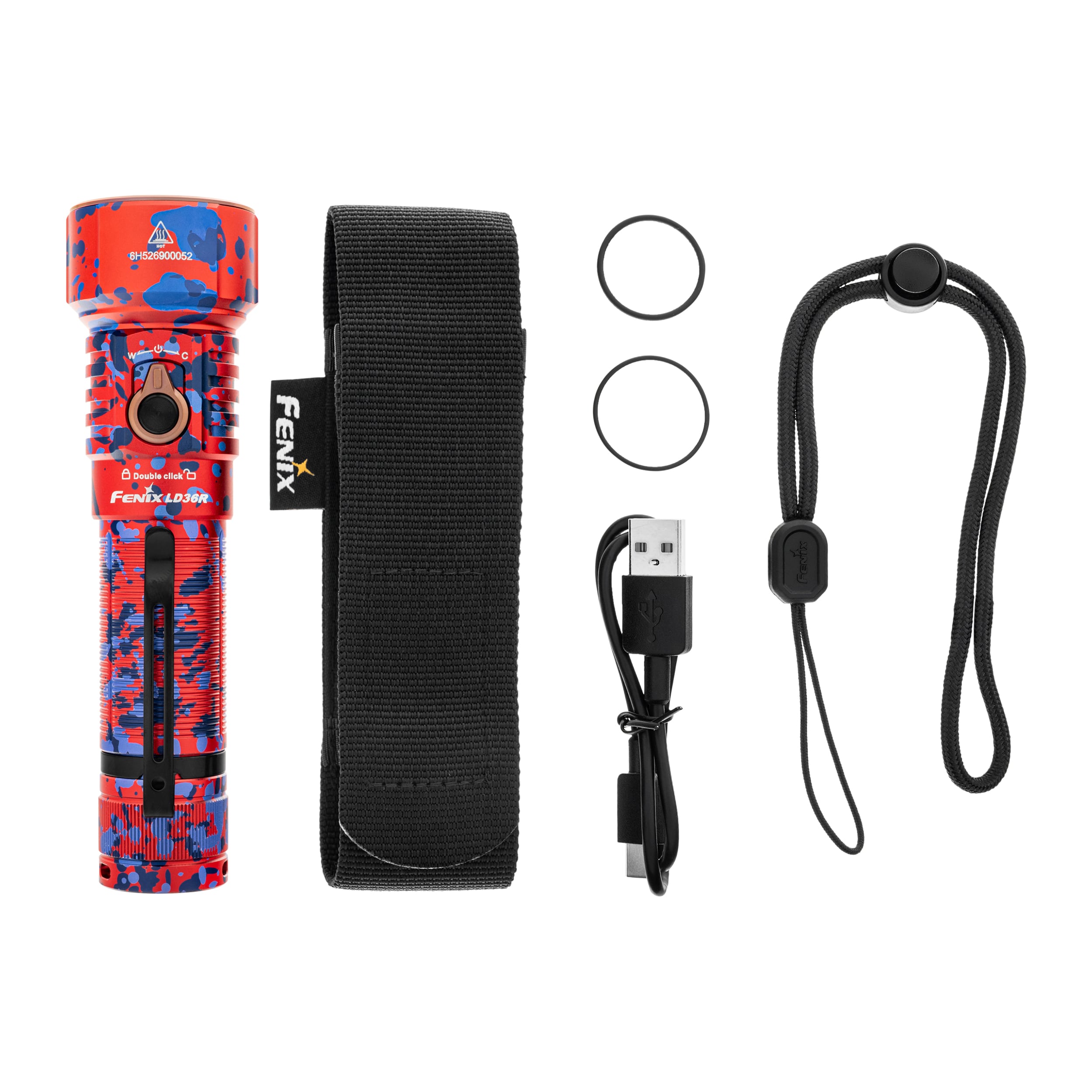 Latarka Fenix LD36R Flame Camo - 3600 lumenów