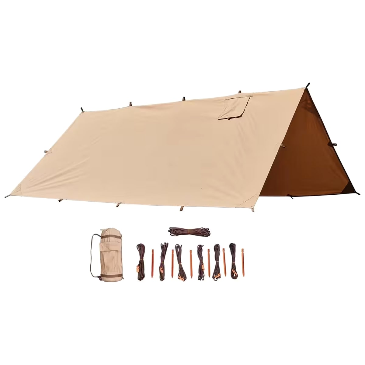 Płachta biwakowa Bushmen Hot Tarp 4x3