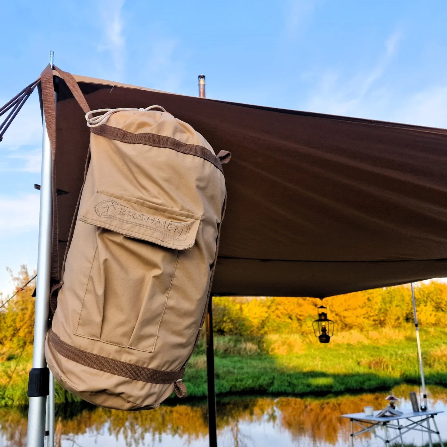 Płachta biwakowa Bushmen Hot Tarp 4x4