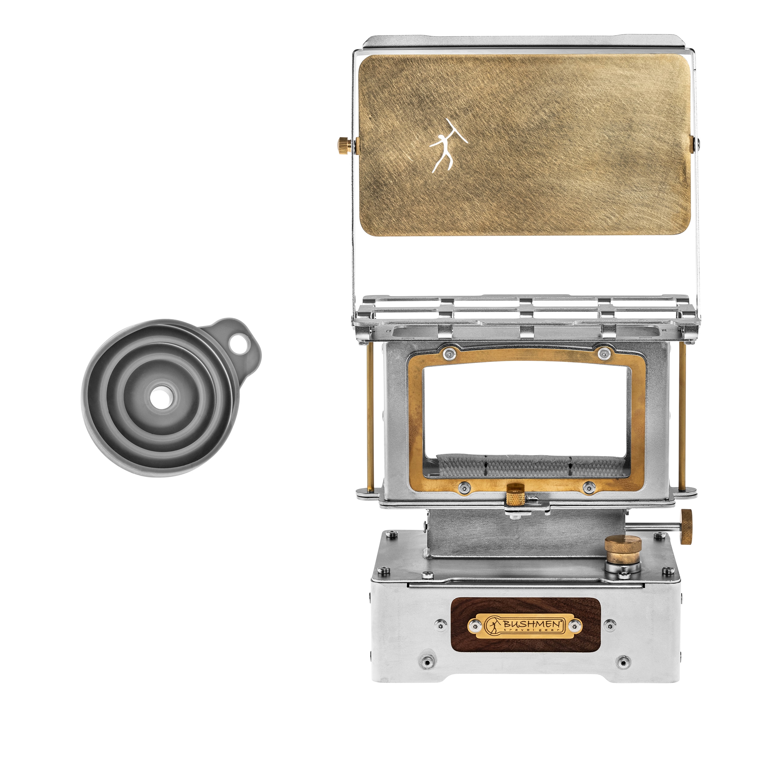 Гасова лампа Bushmen Oil Outpost - Steel