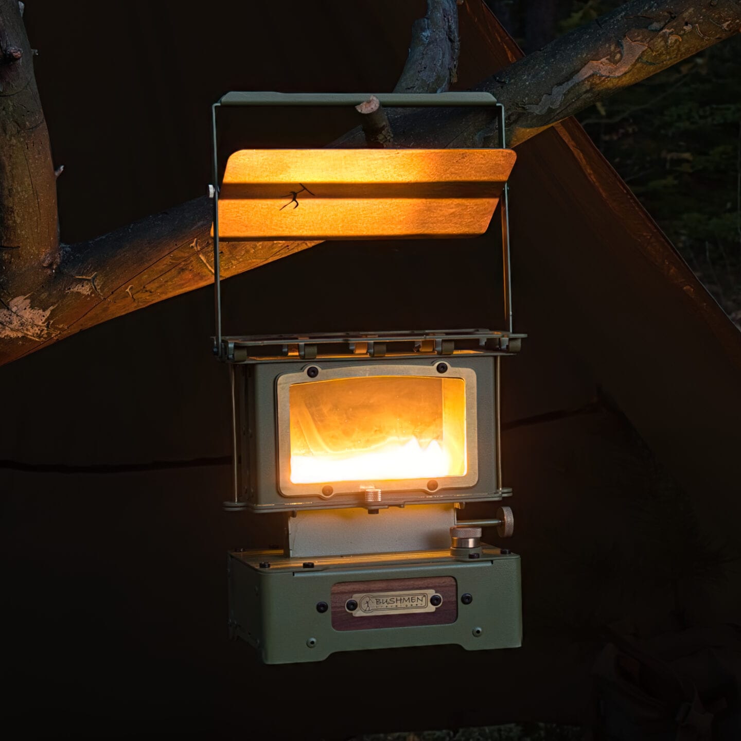 Гасова лампа Bushmen Oil Outpost - Olive