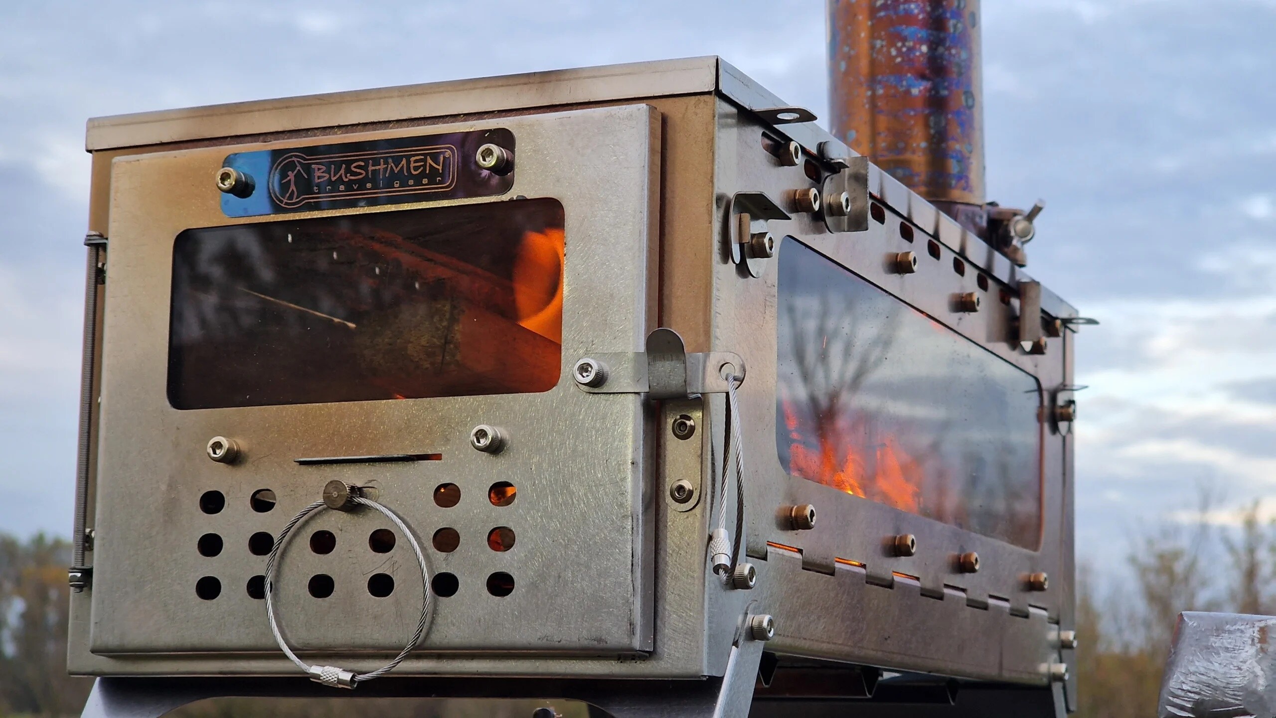 Piec składany Bushmen Fastfold L3W