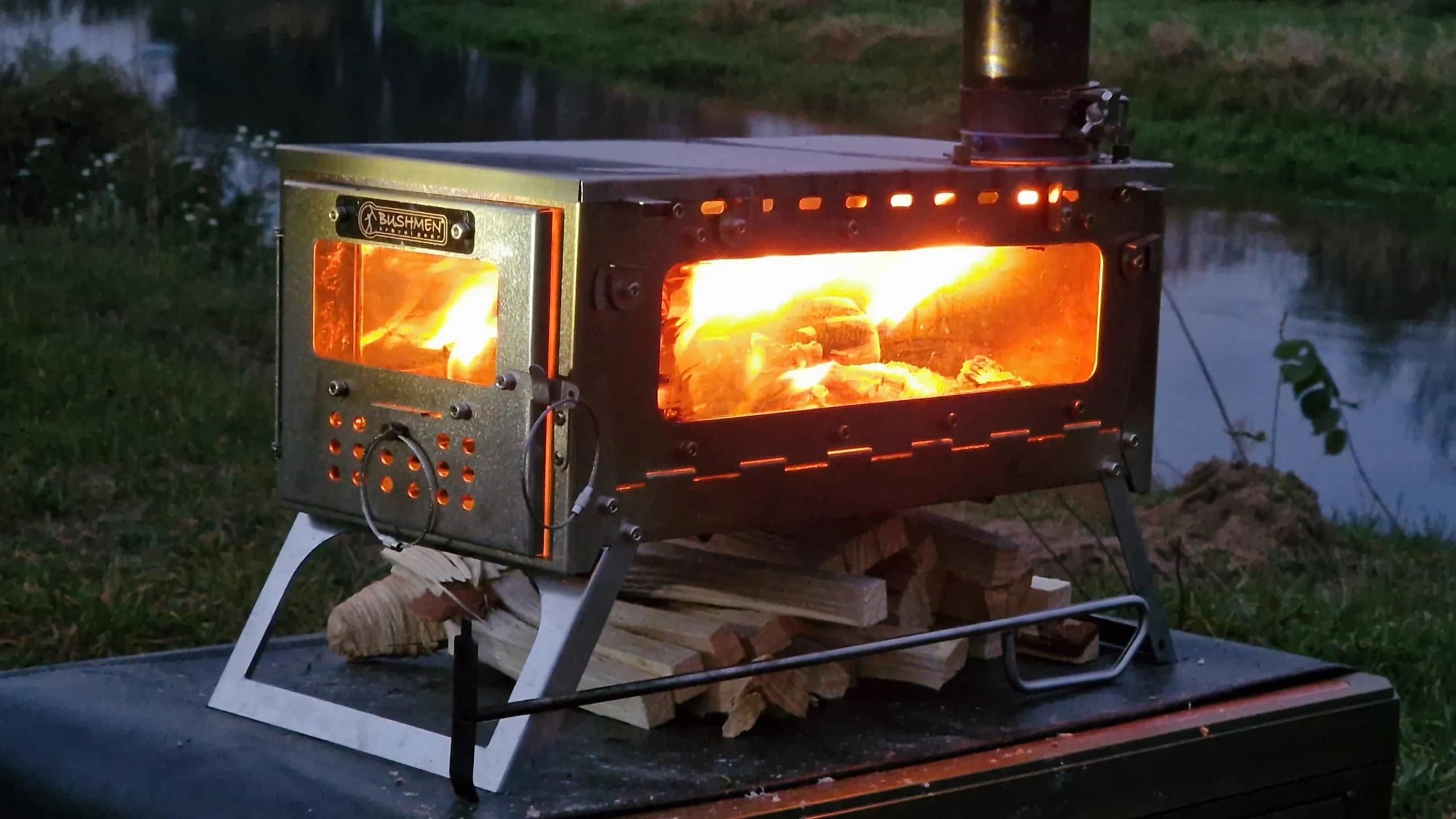 Piec składany Bushmen Fastfold L3W