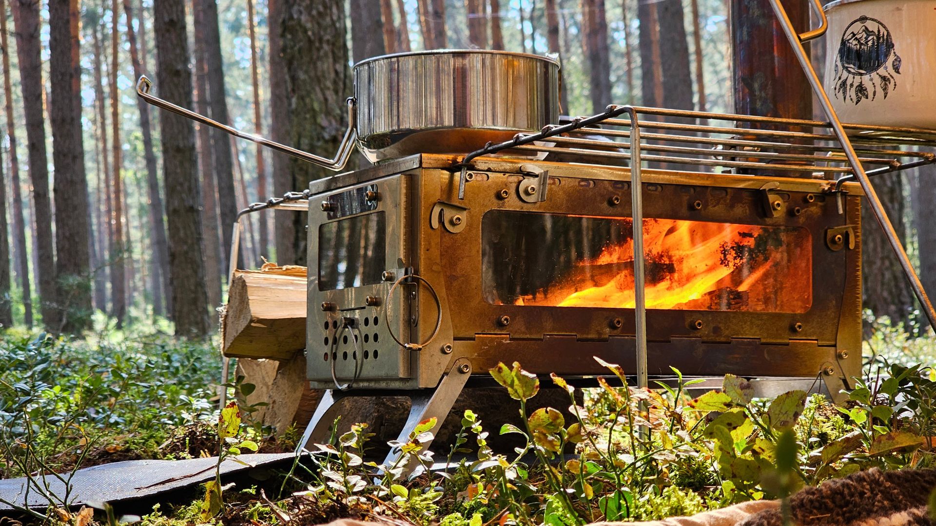 Półka do pieców Bushmen Fastfold - rozmiar S