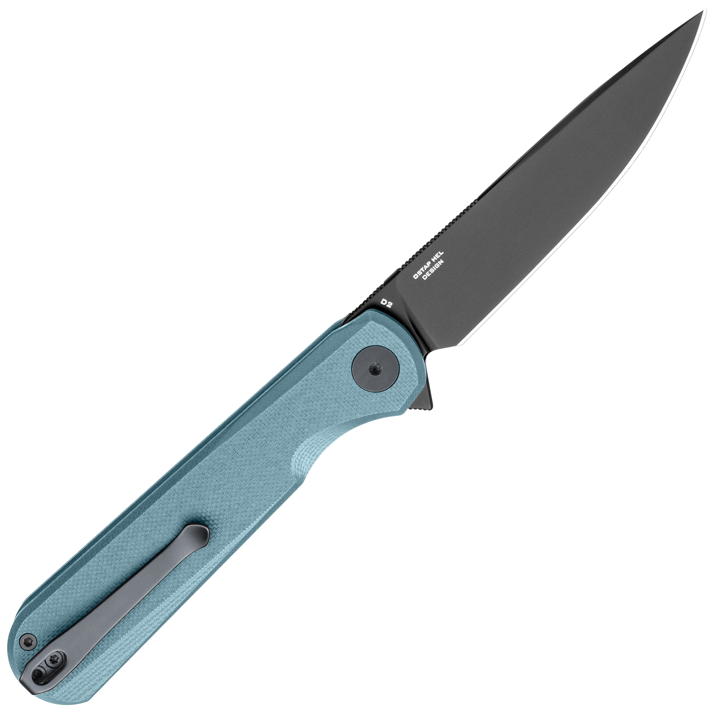 Складаний ніж Bestechman Flick - Black PVD/Grey G10