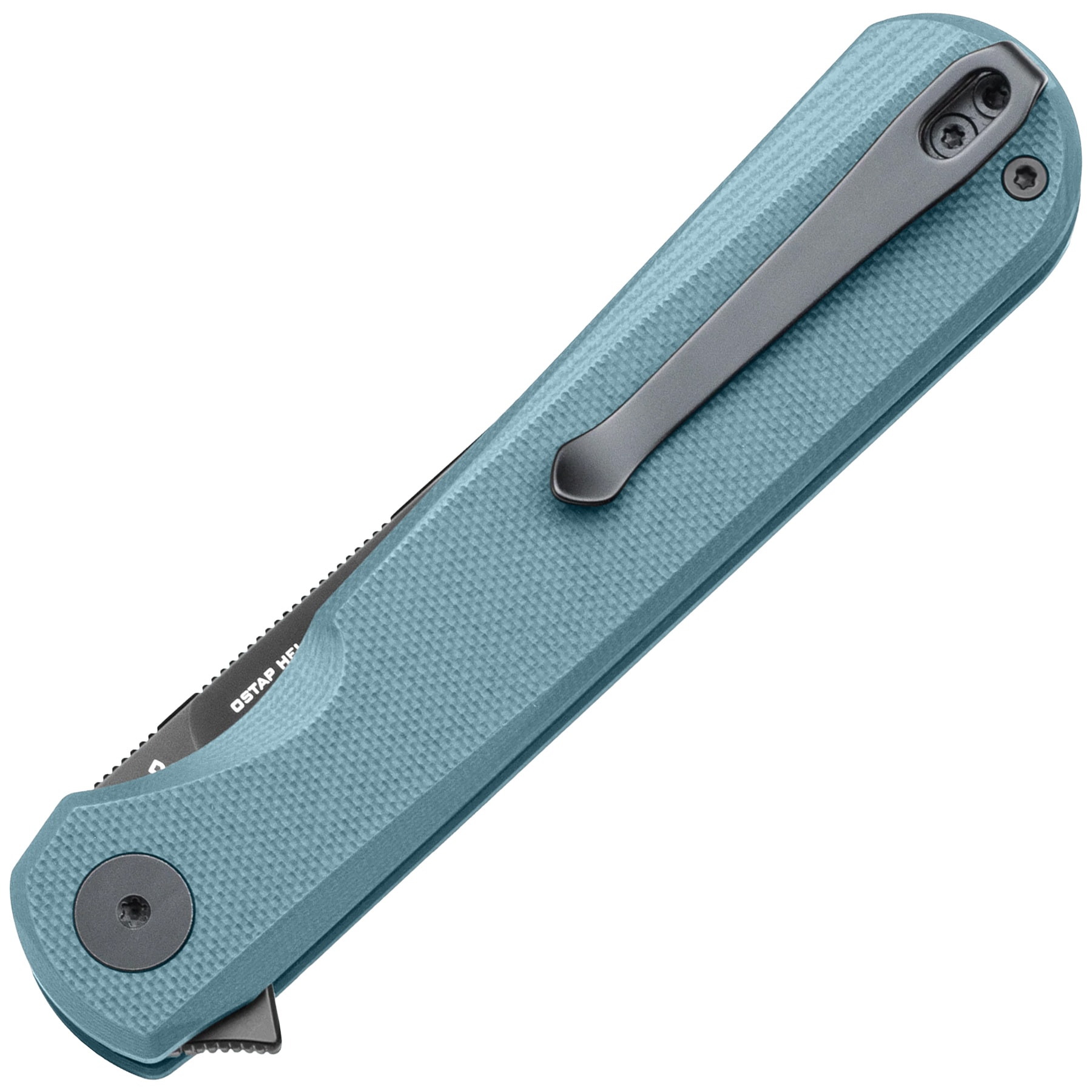 Складаний ніж Bestechman Flick - Black PVD/Grey G10