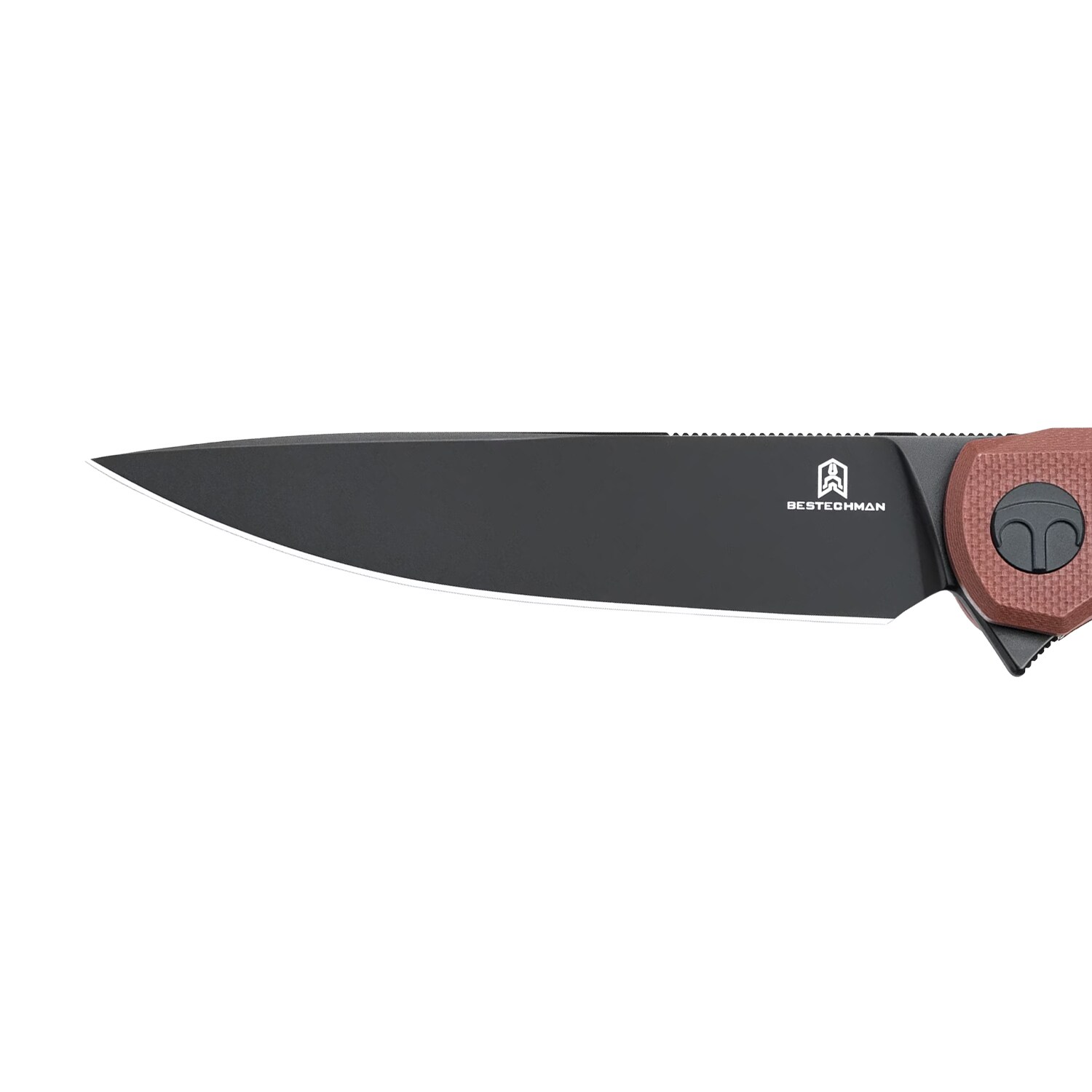 Складаний ніж Bestechman Flick by Ostap Hel - Black PVD/Bronze G10
