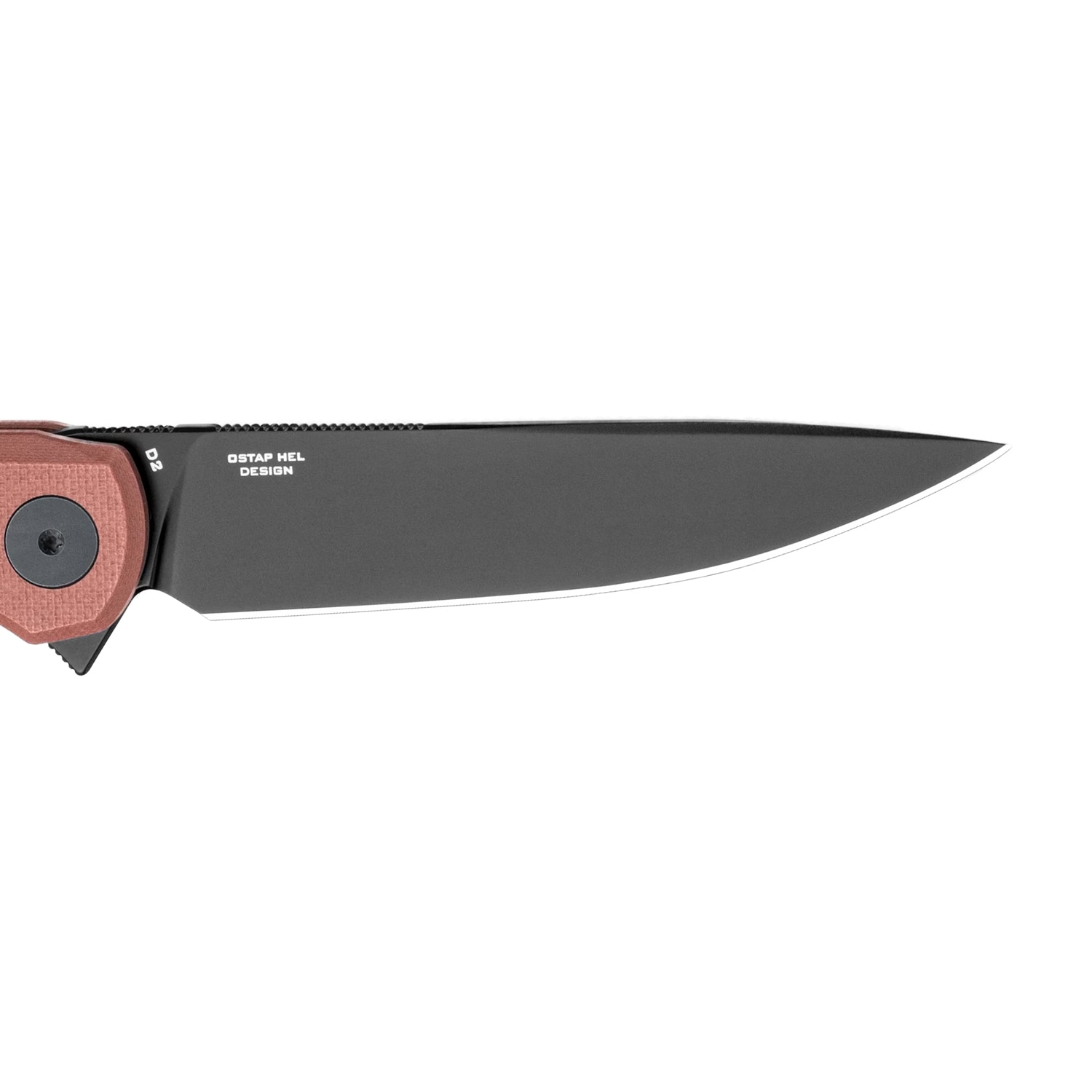 Складаний ніж Bestechman Flick by Ostap Hel - Black PVD/Bronze G10