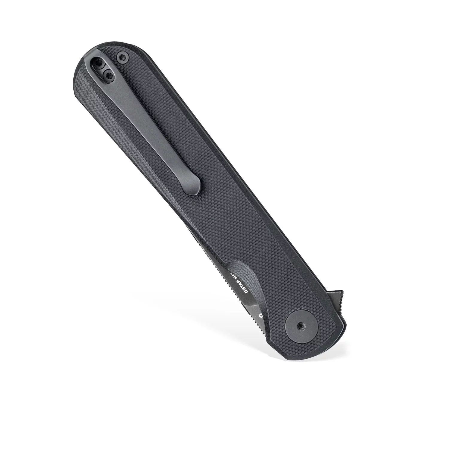 Nóż składany Bestechman Flick by Ostap Hel - Black PVD Stonewashed/Black G10