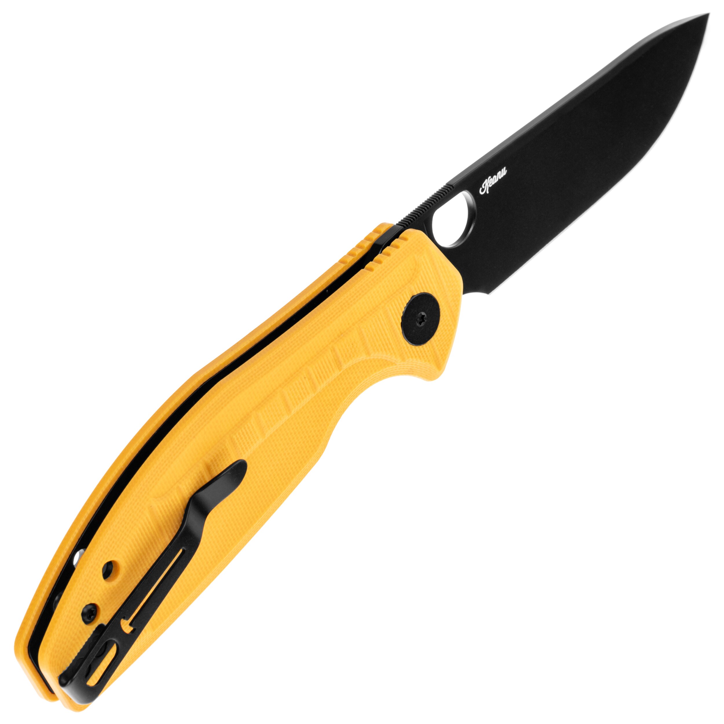 Складаний ніж Bestechman Angry Owl - Black/Yellow