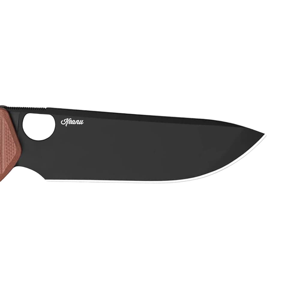 Bestechman Angry Owl Folding Knife - Black/Brown