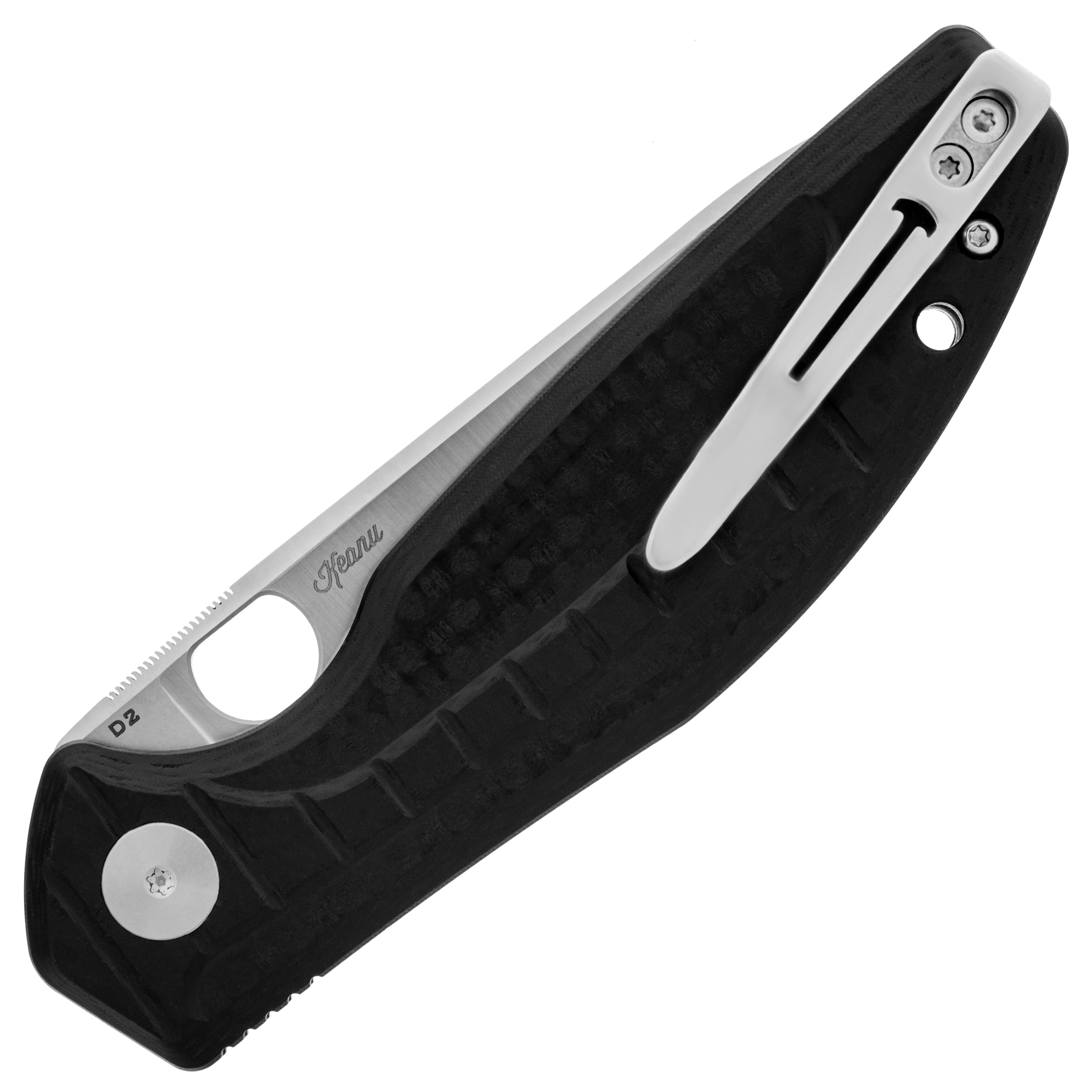 Bestechman Angry Owl Folding Knife - Satin/Black