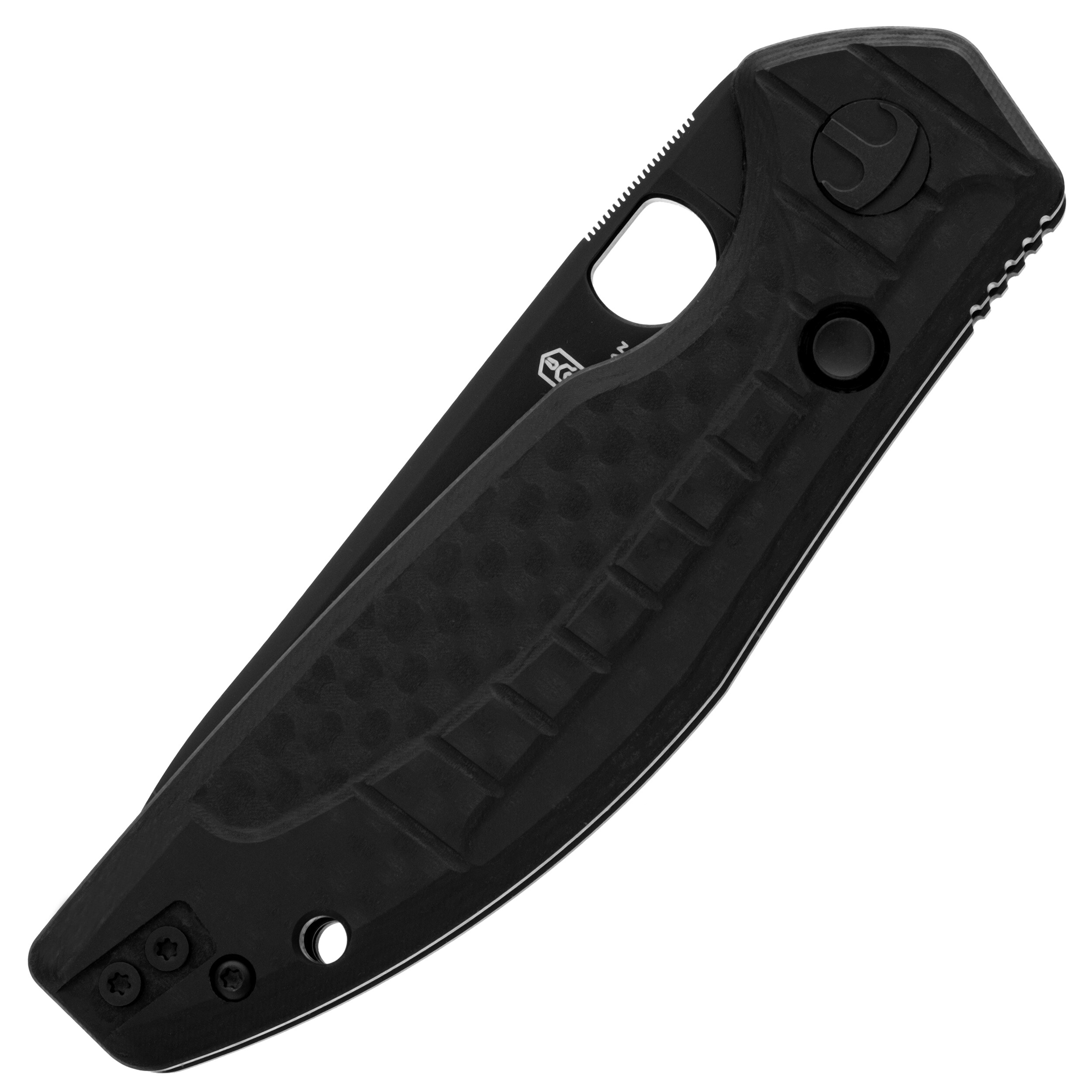 Nóż składany Bestechman Angry Owl - Black/Black