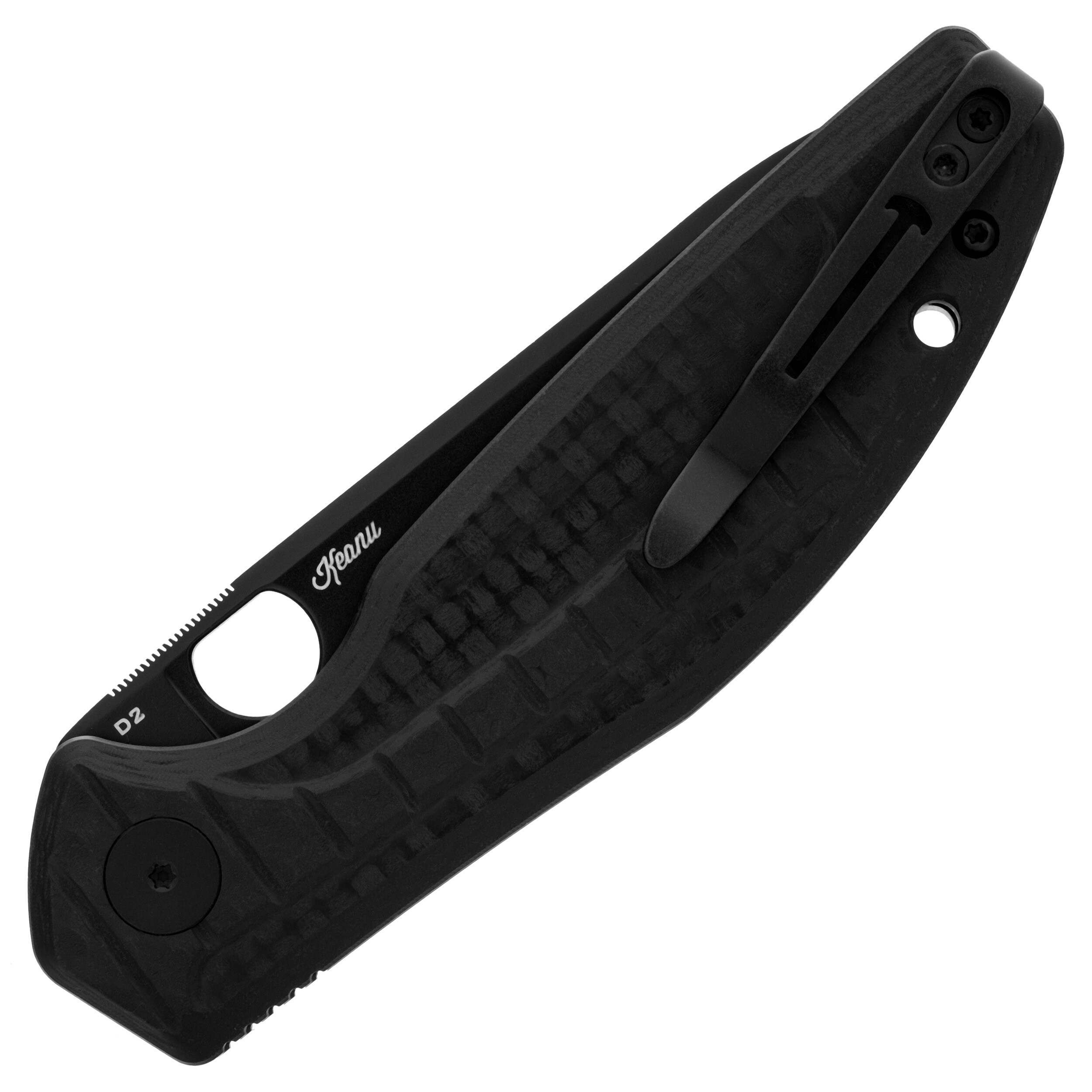 Nóż składany Bestechman Angry Owl - Black/Black