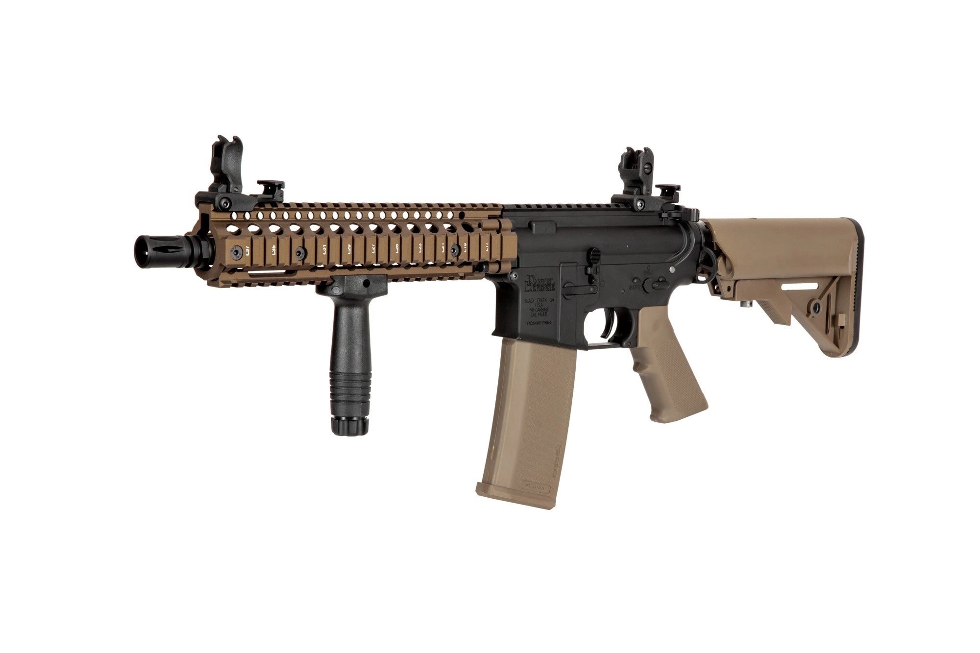 Штурмова гвинтівки AEG Specna Arms Daniel Defense MK18 SA-E19 Edge HAL 2 ETU - Chaos Bronze