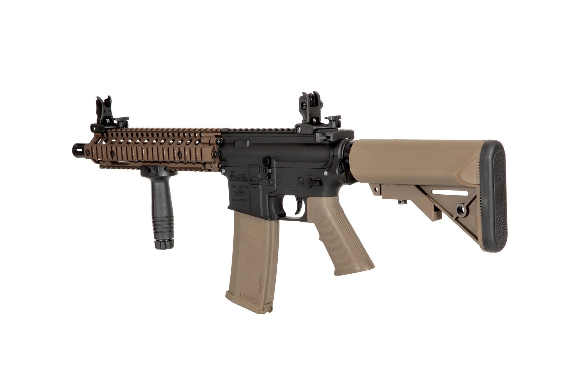 Штурмова гвинтівки AEG Specna Arms Daniel Defense MK18 SA-E19 Edge HAL 2 ETU - Chaos Bronze