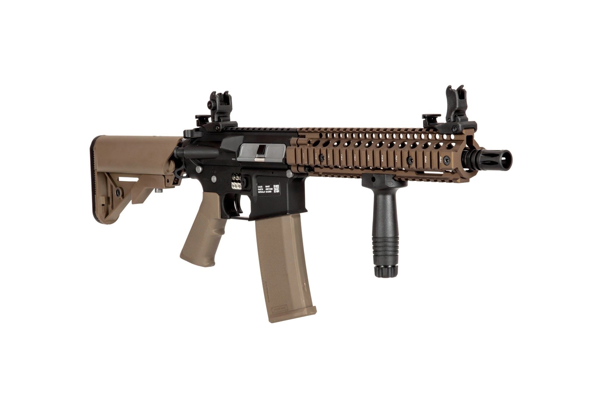 Штурмова гвинтівки AEG Specna Arms Daniel Defense MK18 SA-E19 Edge HAL 2 ETU - Chaos Bronze