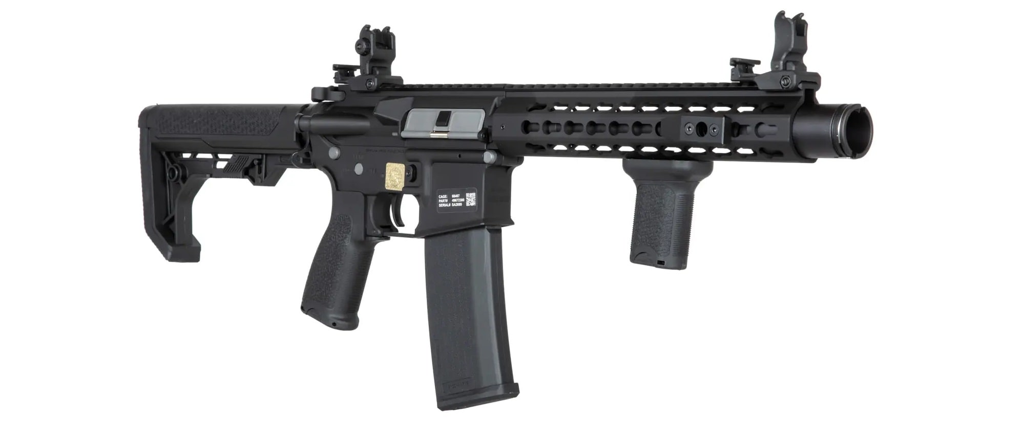 Штурмова гвинтівка AEG Specna Arms SA-E07 Edge Light Ops Stock HAL2 - Black