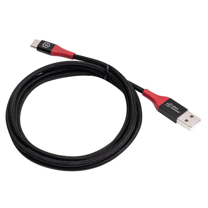 Kabel MicroConnect Data Blocker USB-A - USB-C 12W