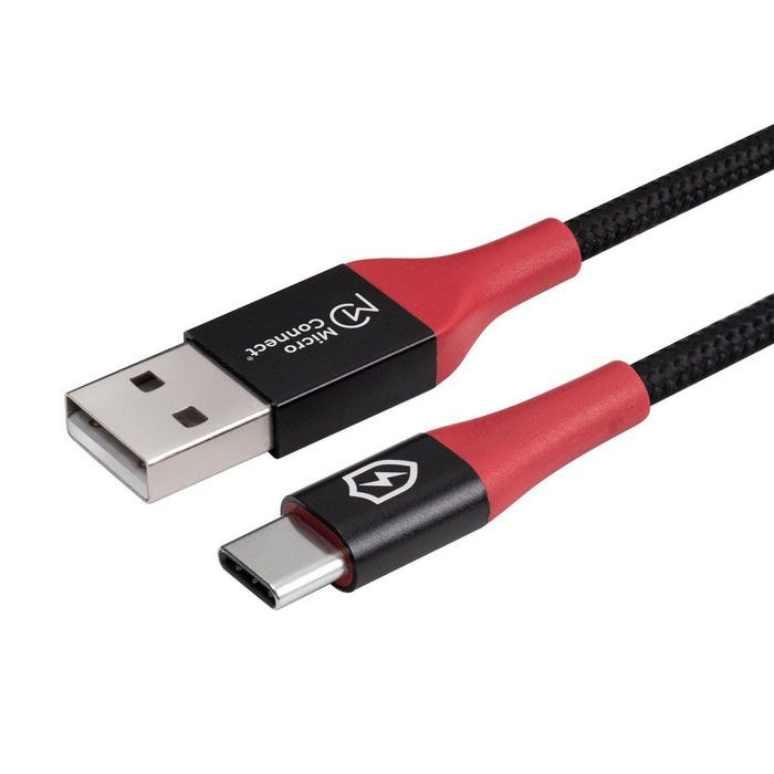 Kabel MicroConnect Data Blocker USB-A - USB-C 12W