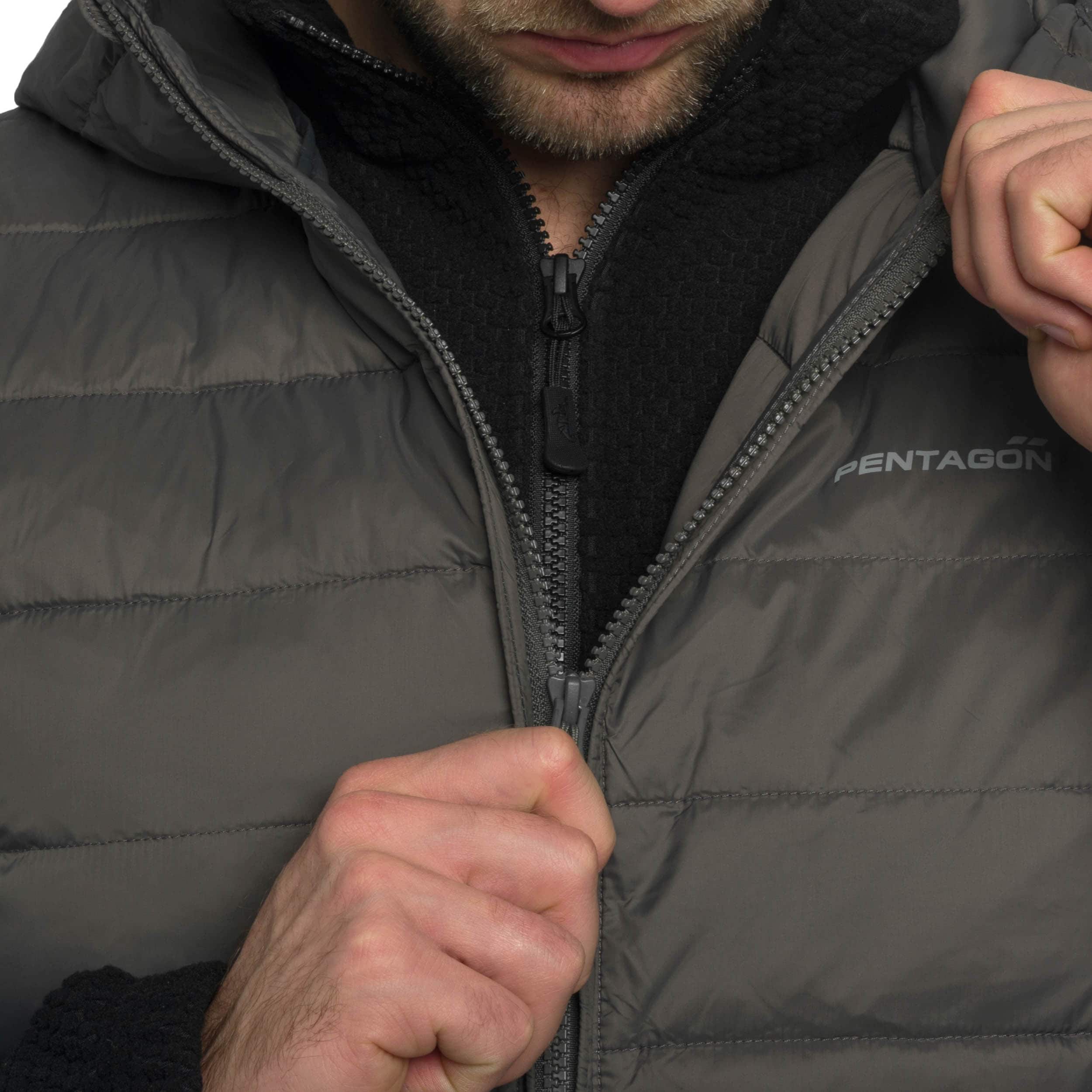 Безрукавка Pentagon Aurora Hood Vest 2.0 - Cinder Grey