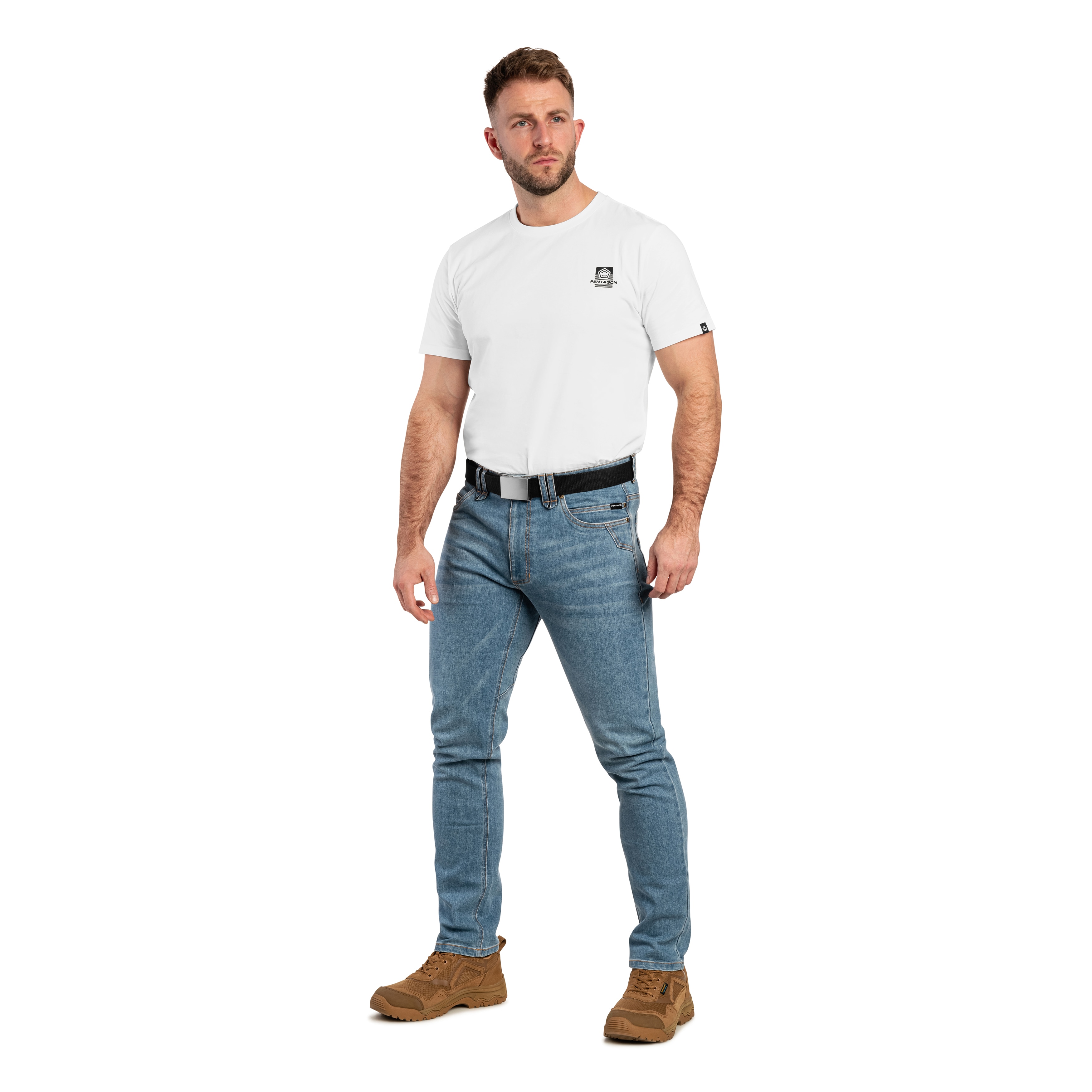 Spodnie Pentagon Jason Jeans - Light Indigo Blue