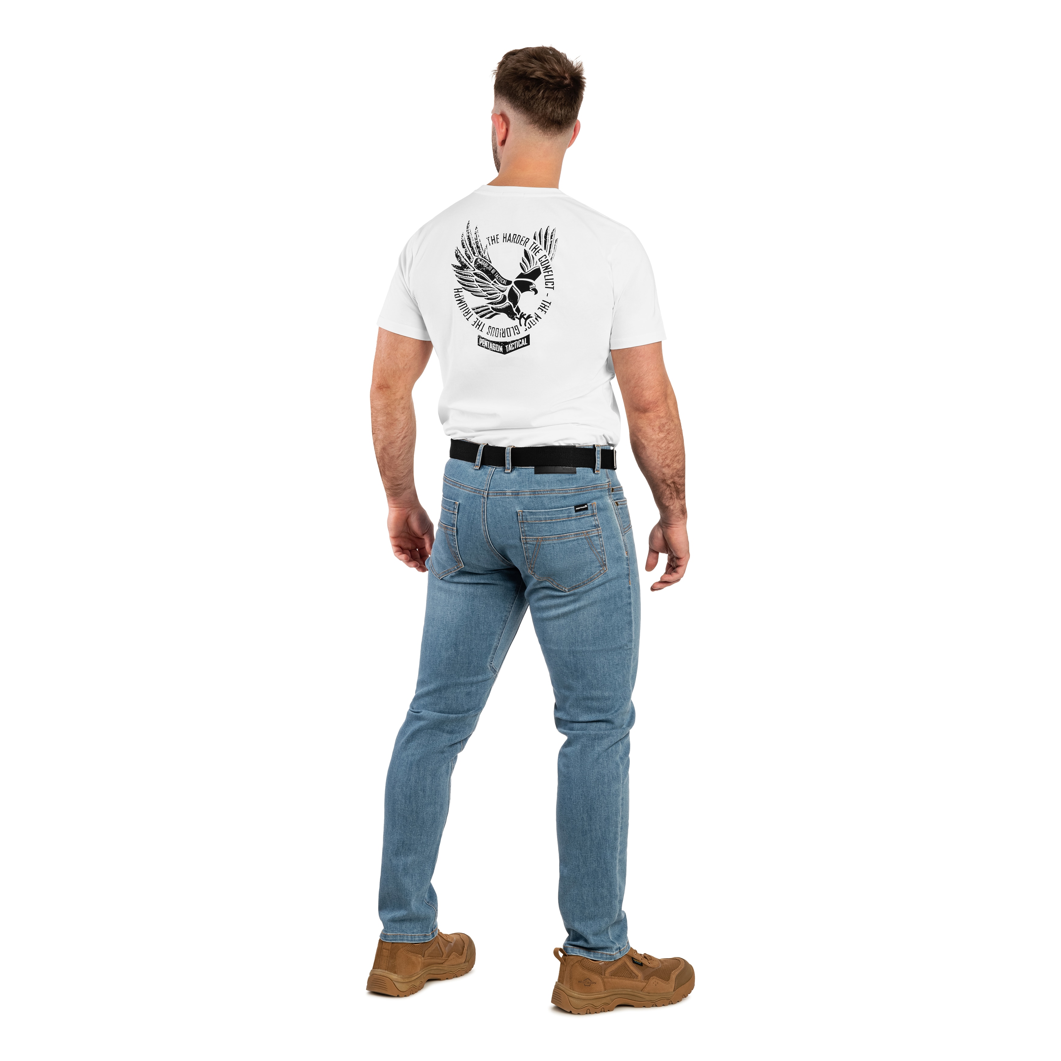 Spodnie Pentagon Jason Jeans - Light Indigo Blue