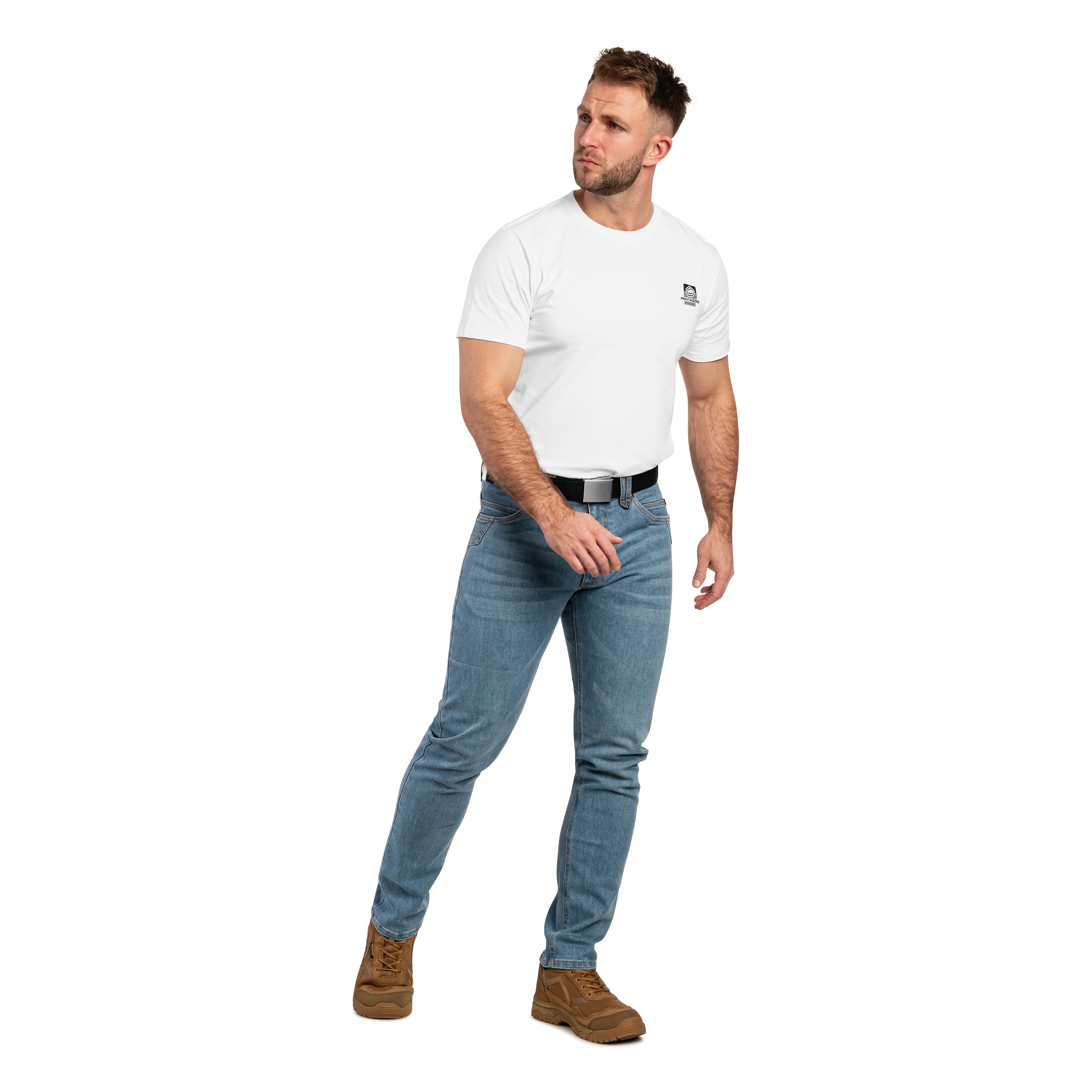 Spodnie Pentagon Jason Jeans - Light Indigo Blue