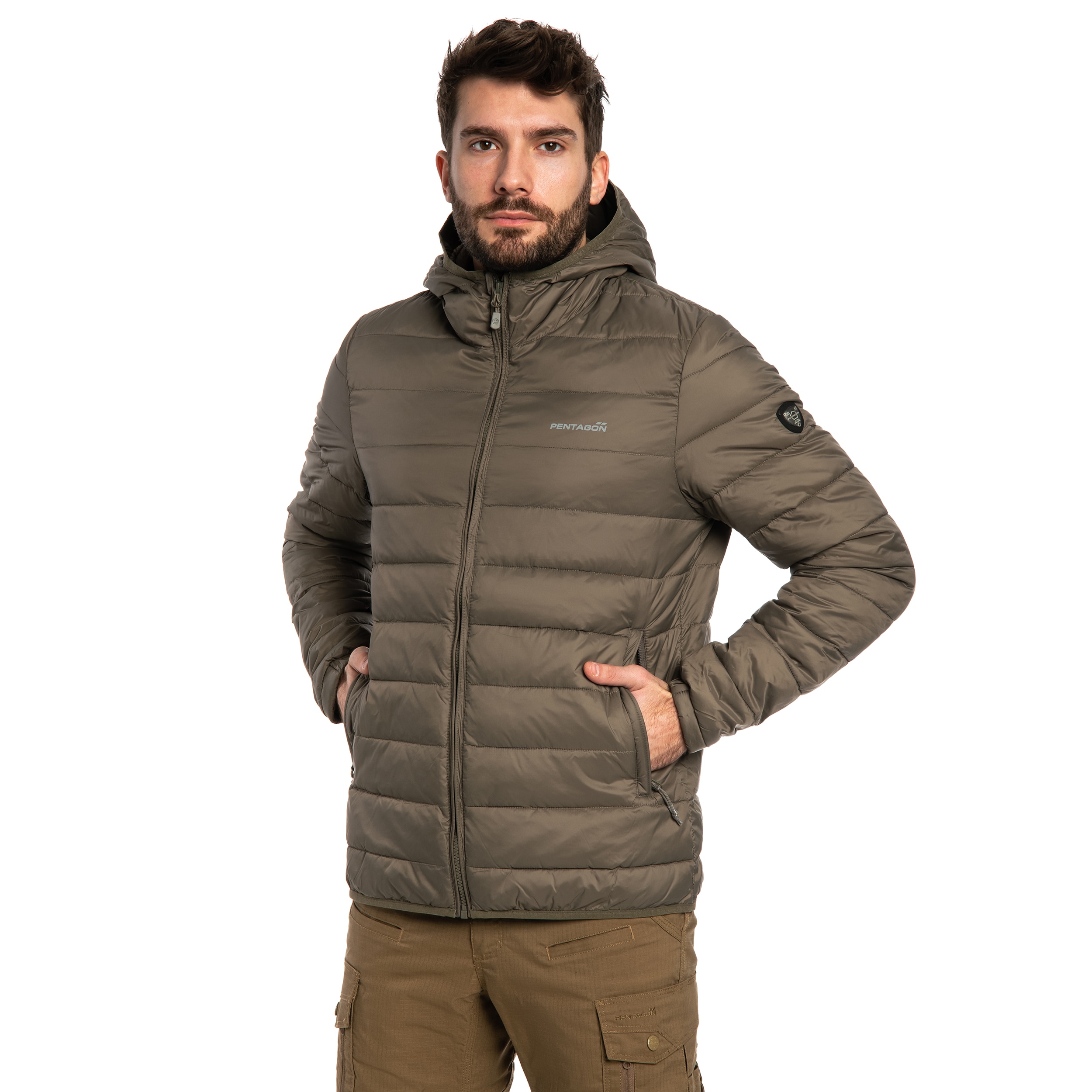 Kurtka Pentagon Aurora 2.0 Puffer Hooded - RAL7013