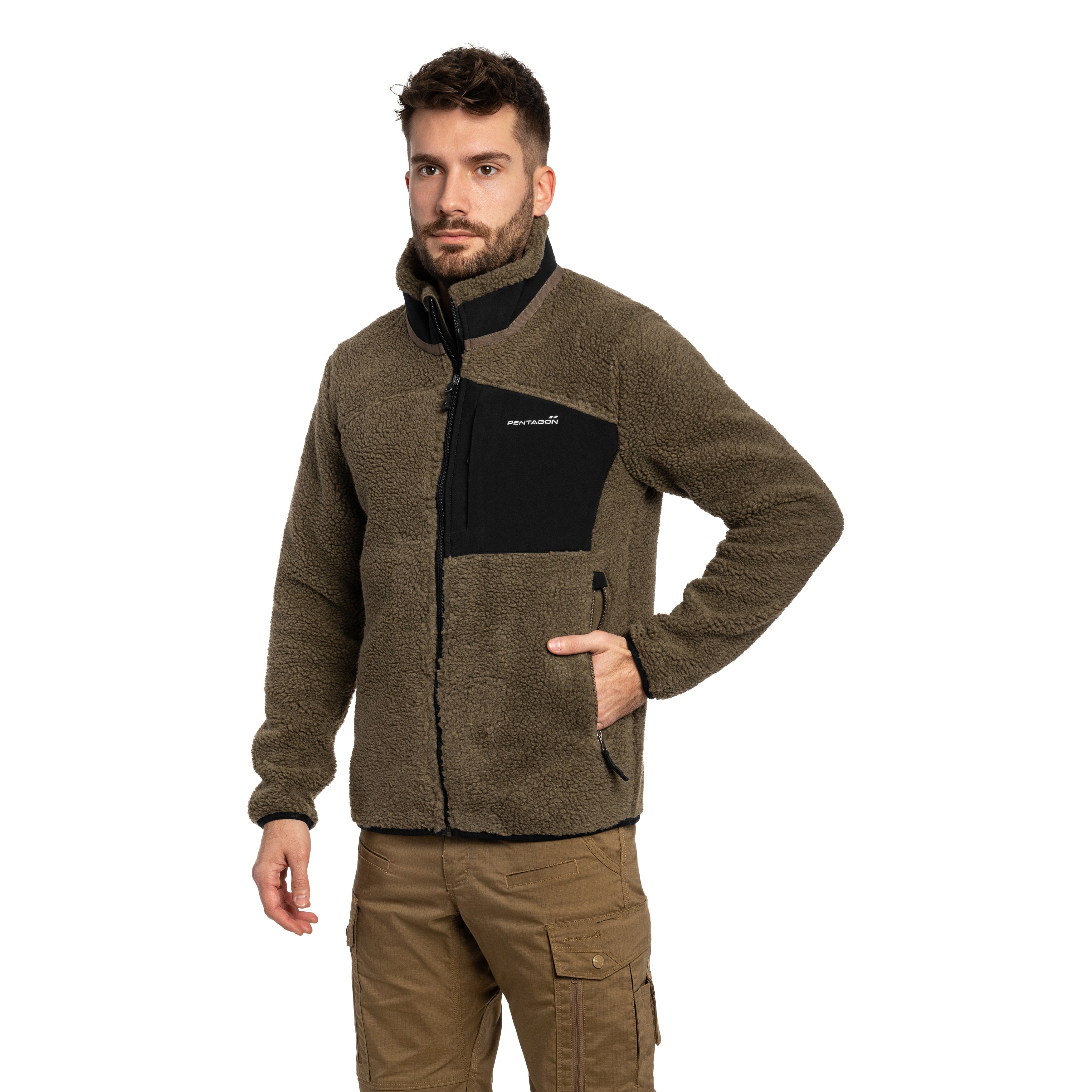 Polar Pentagon Summit Sherpa Fleece - RAL7013