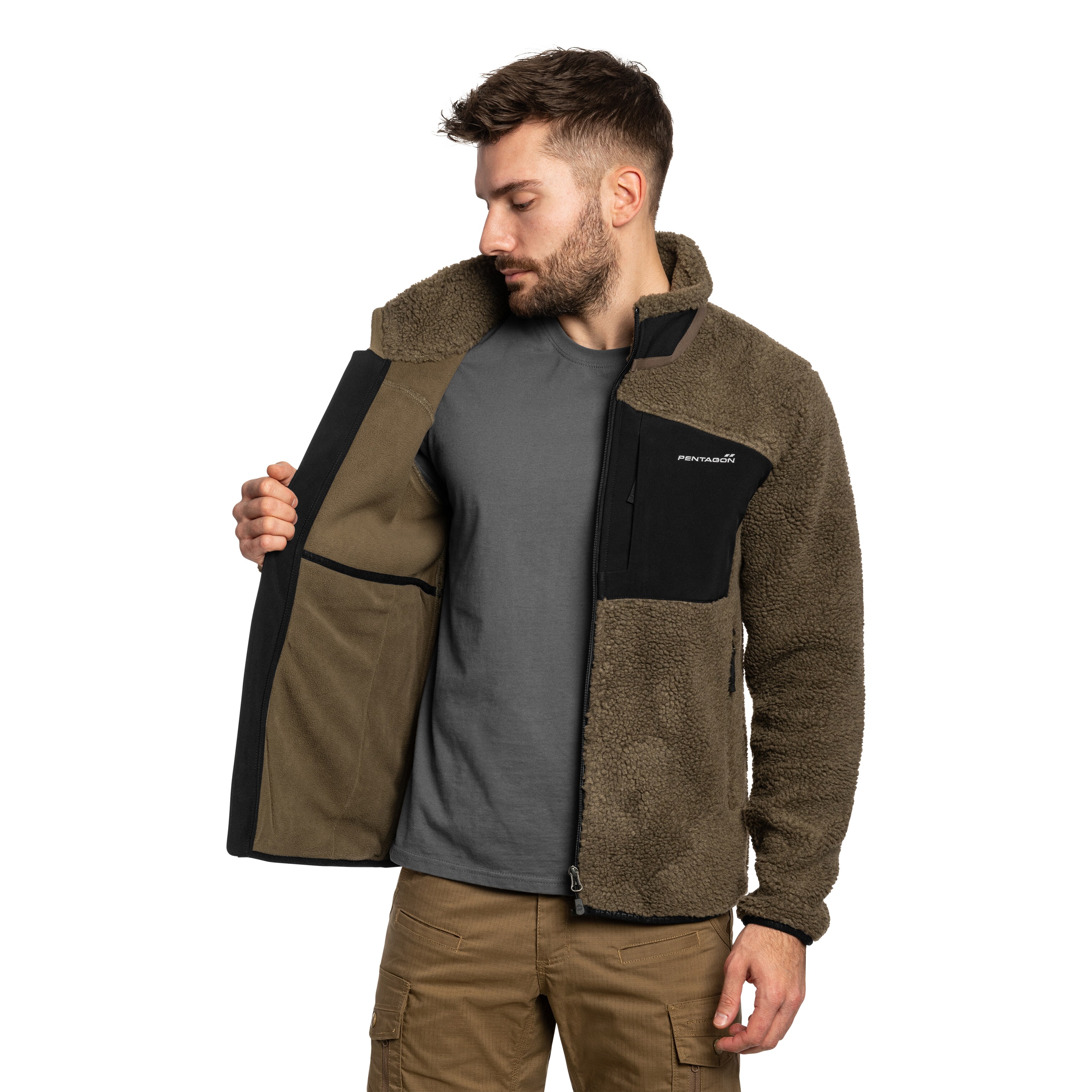 Polar Pentagon Summit Sherpa Fleece - RAL7013