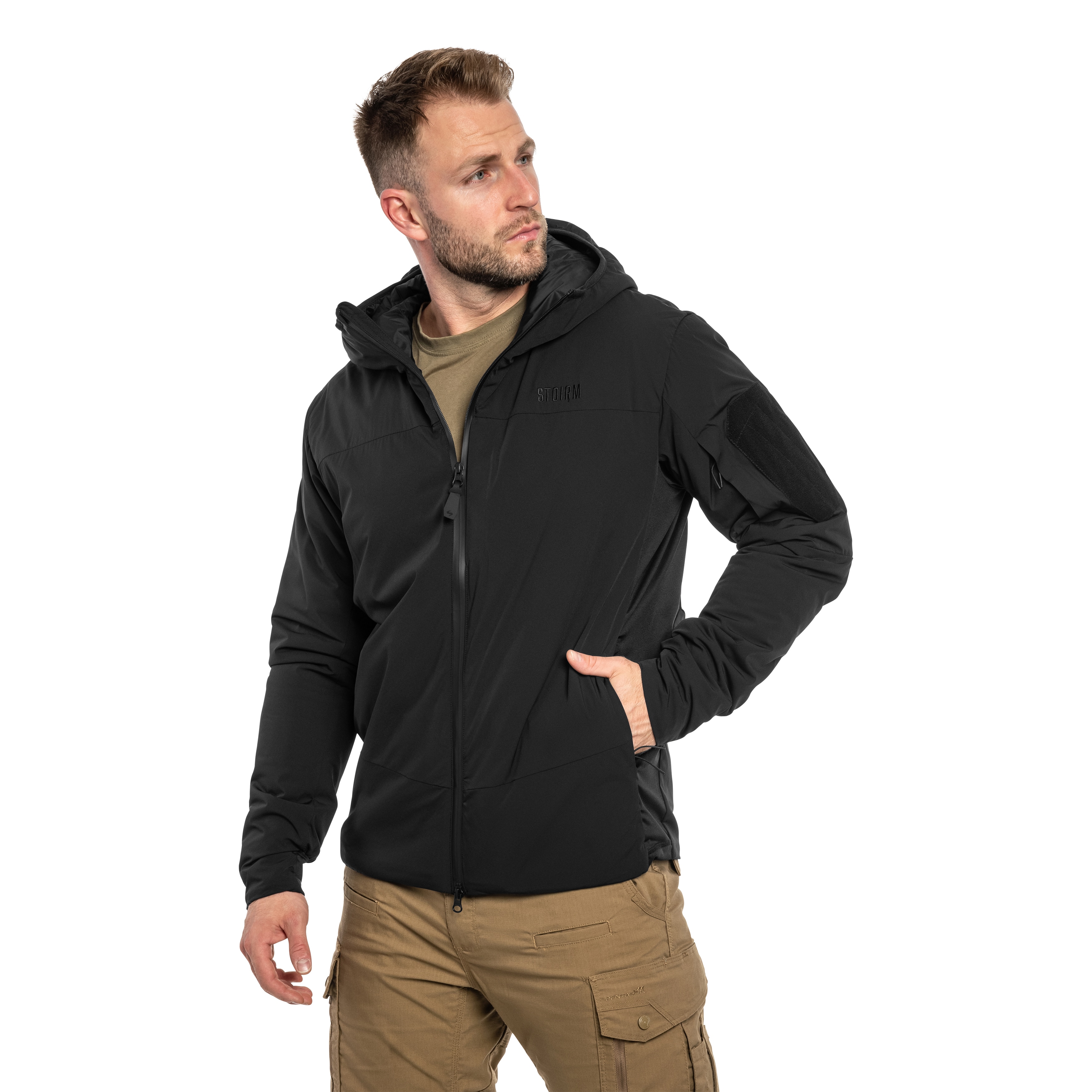 Kurtka Stoirm PrimaLoft Thermal - Black