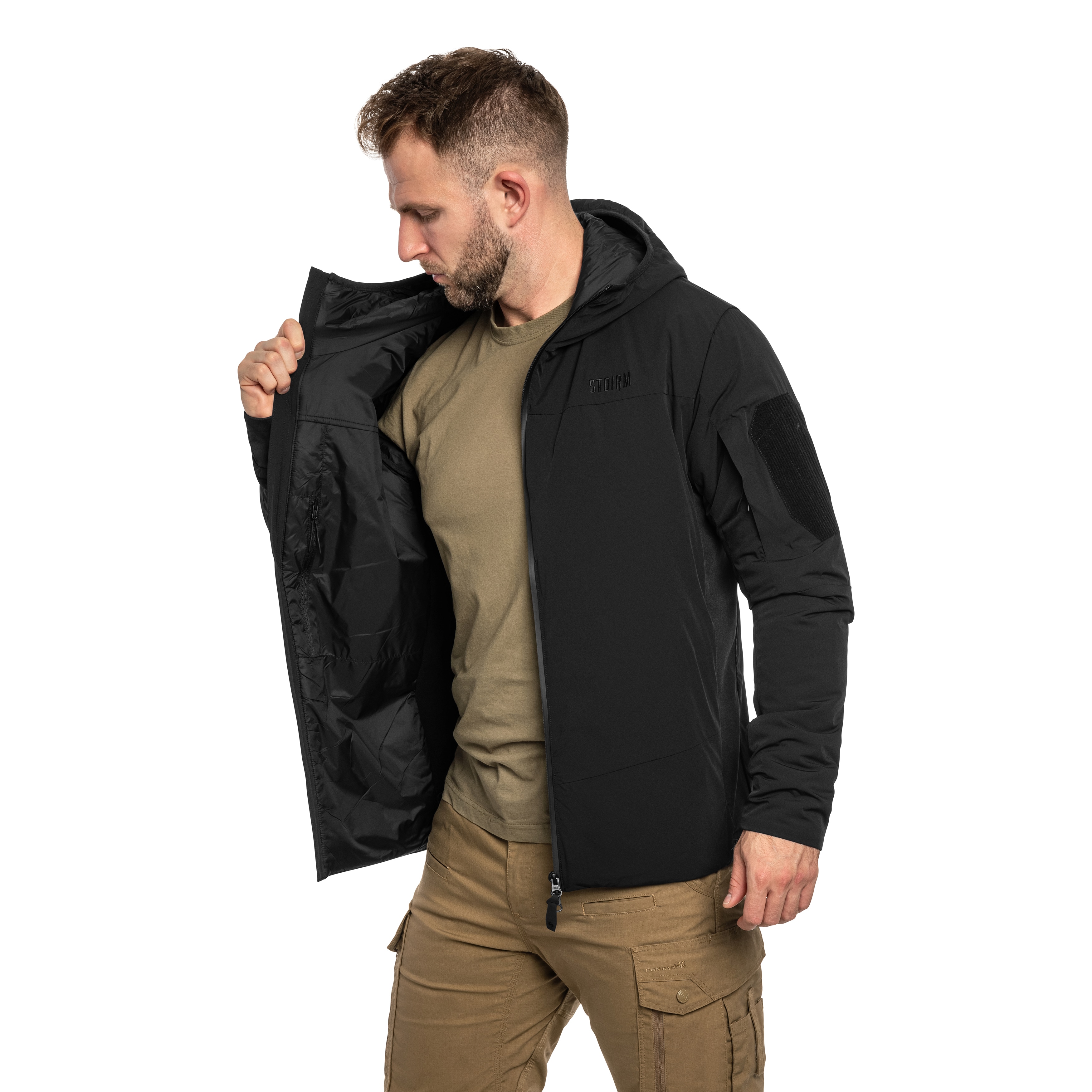 Kurtka Stoirm PrimaLoft Thermal - Black