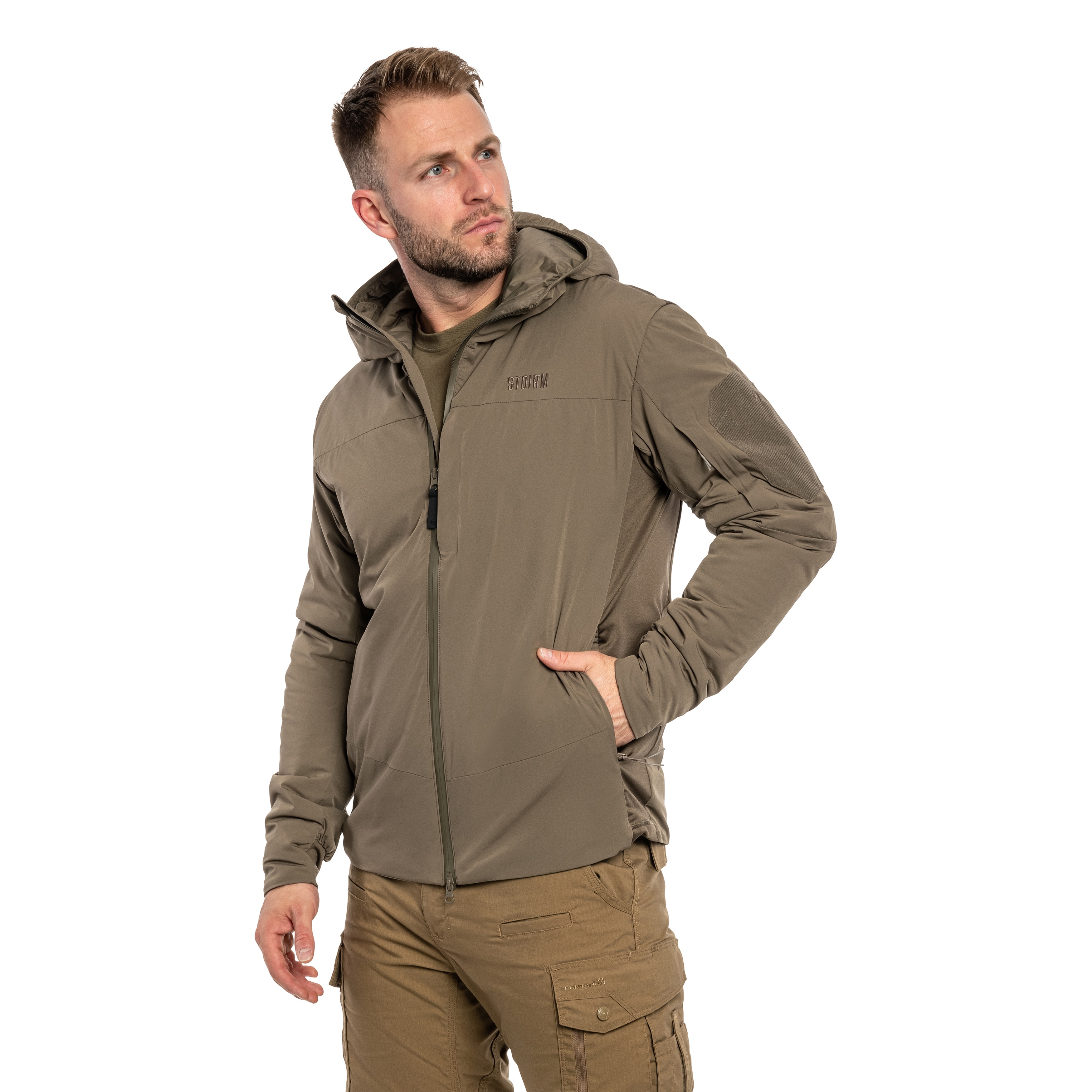 Kurtka Stoirm PrimaLoft Thermal - Ranger Green