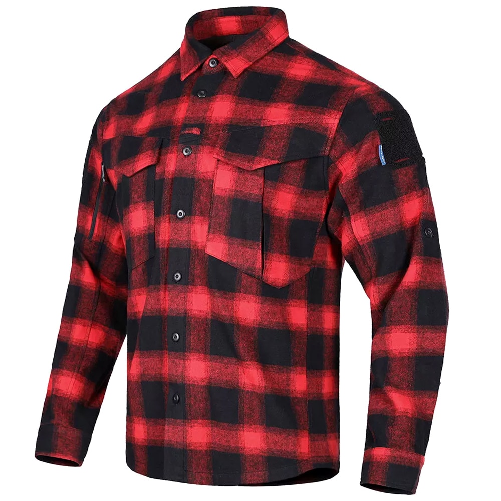 Сорочка Emerson Gear Blue Label Longicorn - Black/Red