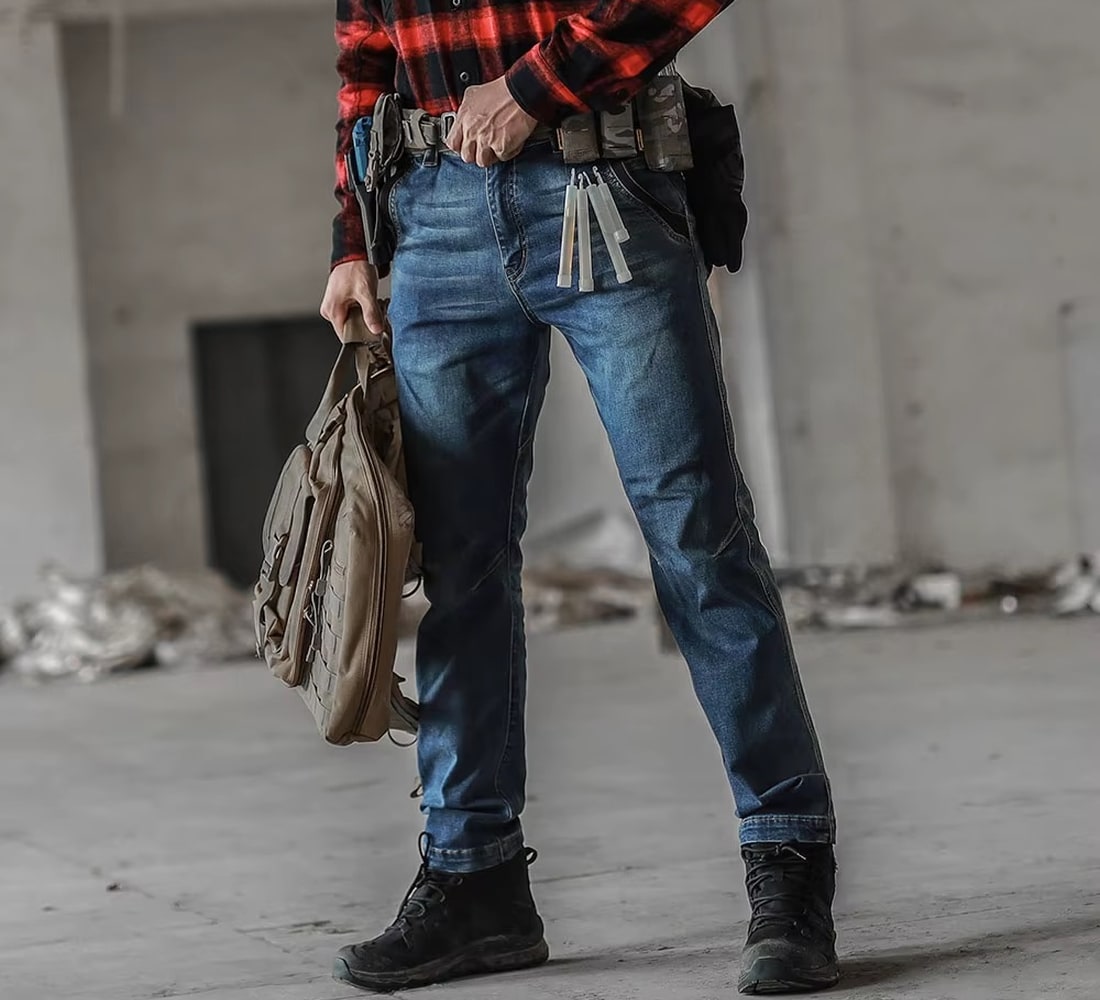 Spodnie Emerson Gear Blue Label Freedom Tactical Jeans - Blue