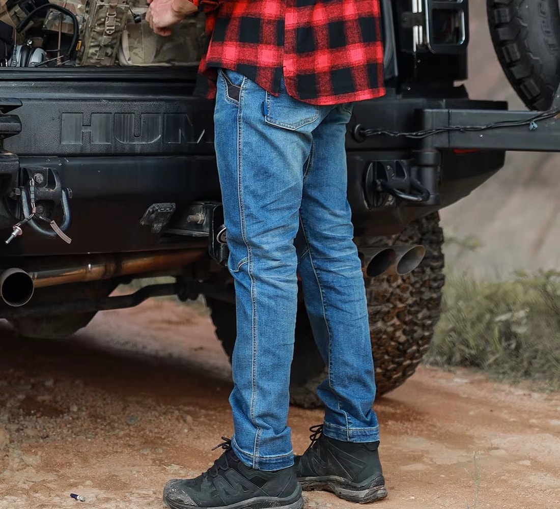Spodnie Emerson Gear Blue Label Freedom Tactical Jeans - Blue