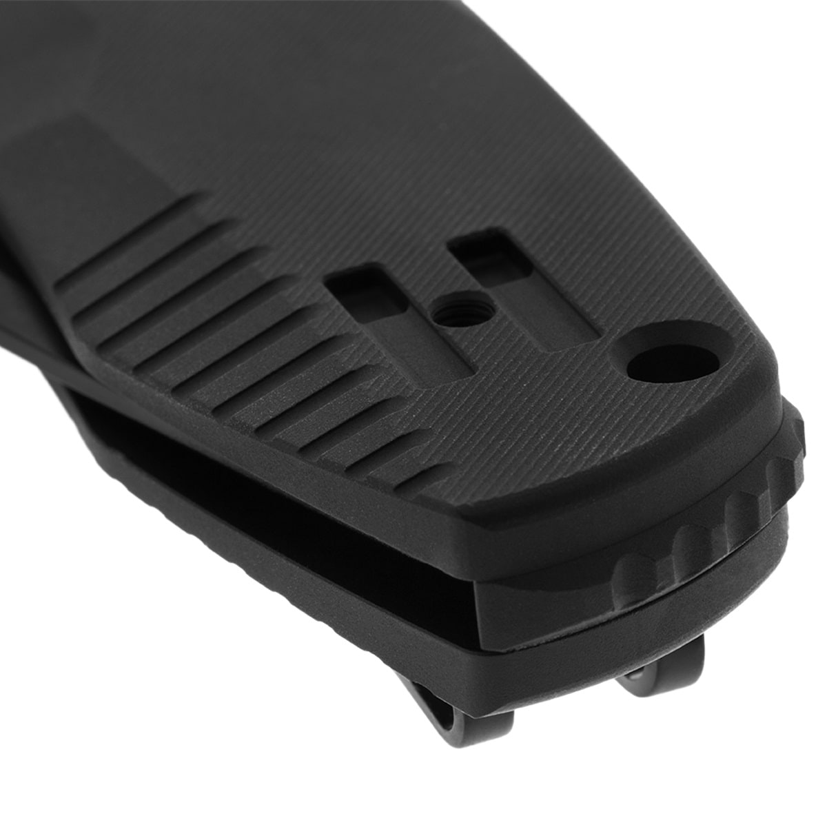 Пружинний ніж SOG-TAC AU Compact Straight Edge - Black