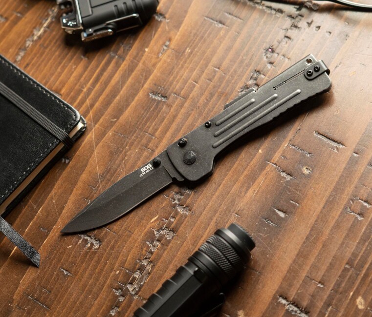 Nóż składany SOG SlimJim 2.0 - Black