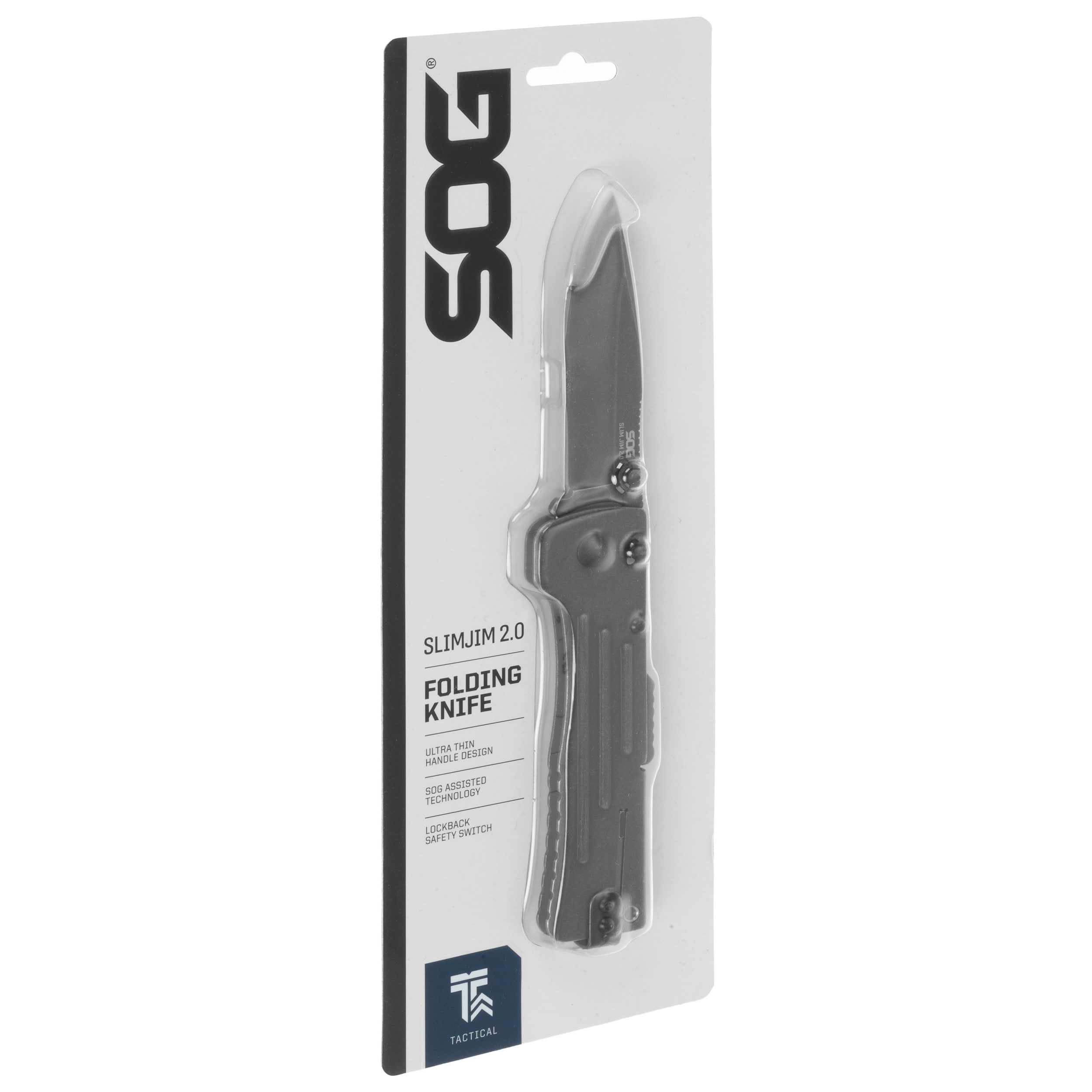 Nóż składany SOG SlimJim 2.0 - Black