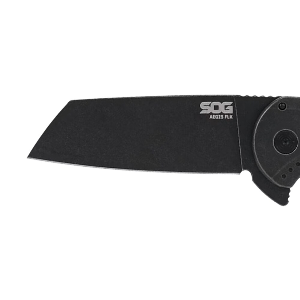 Складаний ніж SOG Aegis FLK 2.0 Wharncliffe - Black Stonewash
