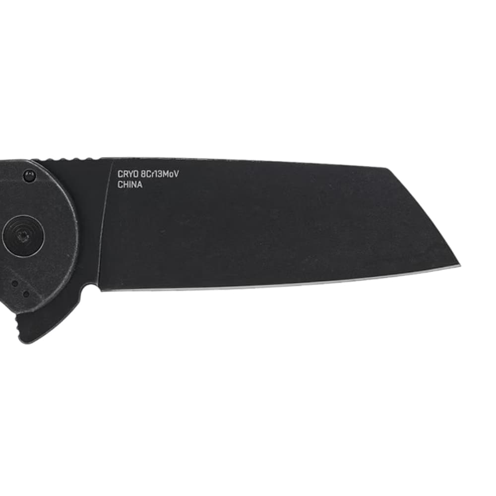 SOG Aegis FLK 2.0 Wharncliffe Folding Knife - Black Stonewash