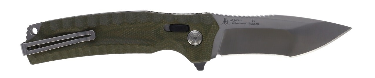 SOG Hidaka XR 3V Satin Folding Knife - Olive
