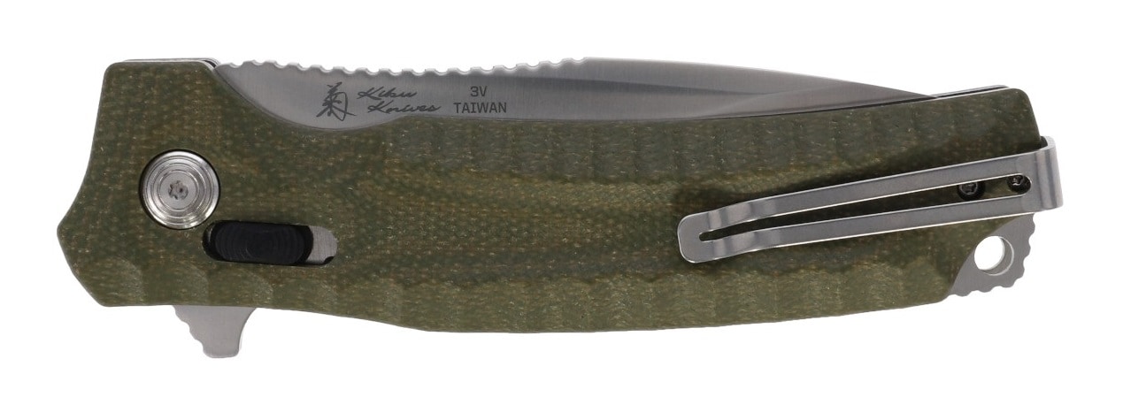 SOG Hidaka XR 3V Satin Folding Knife - Olive