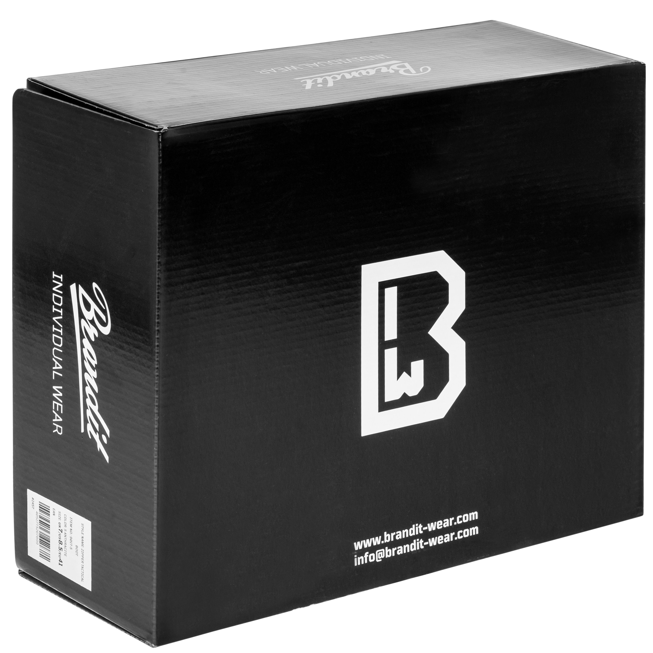 Buty Brandit Tactical Zipper Boots - Anthracite